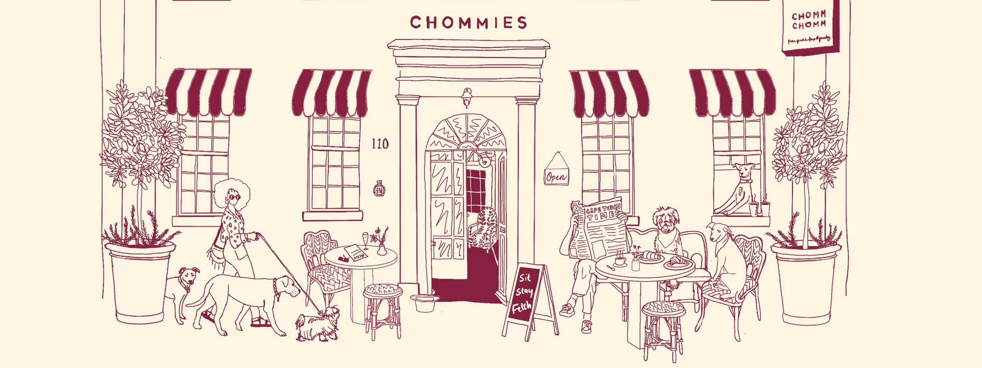 Chommies Office Dogs