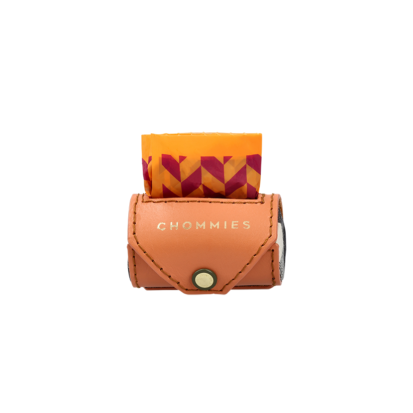 Velcro Clip-On Poo Bag | Apricot