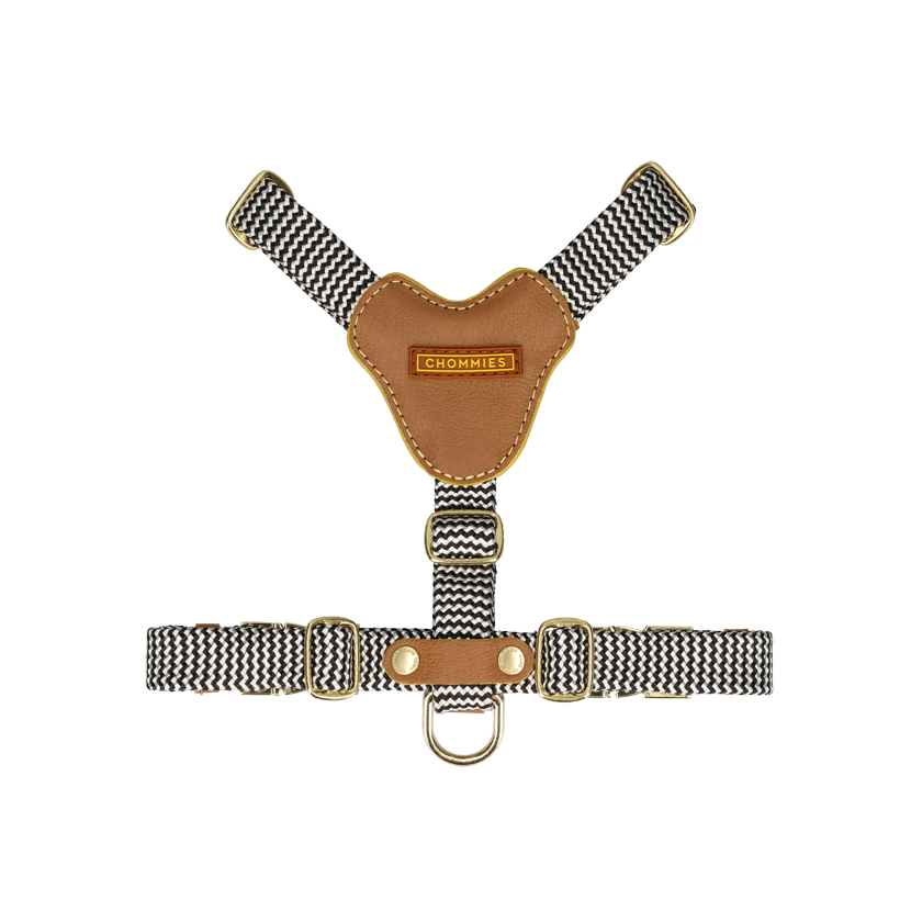 Leather Dog Harness | Cognac West