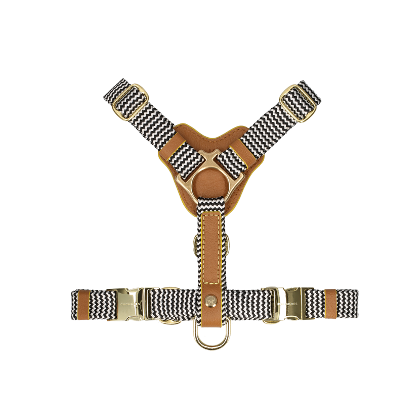 Leather Dog Harness | Cognac West