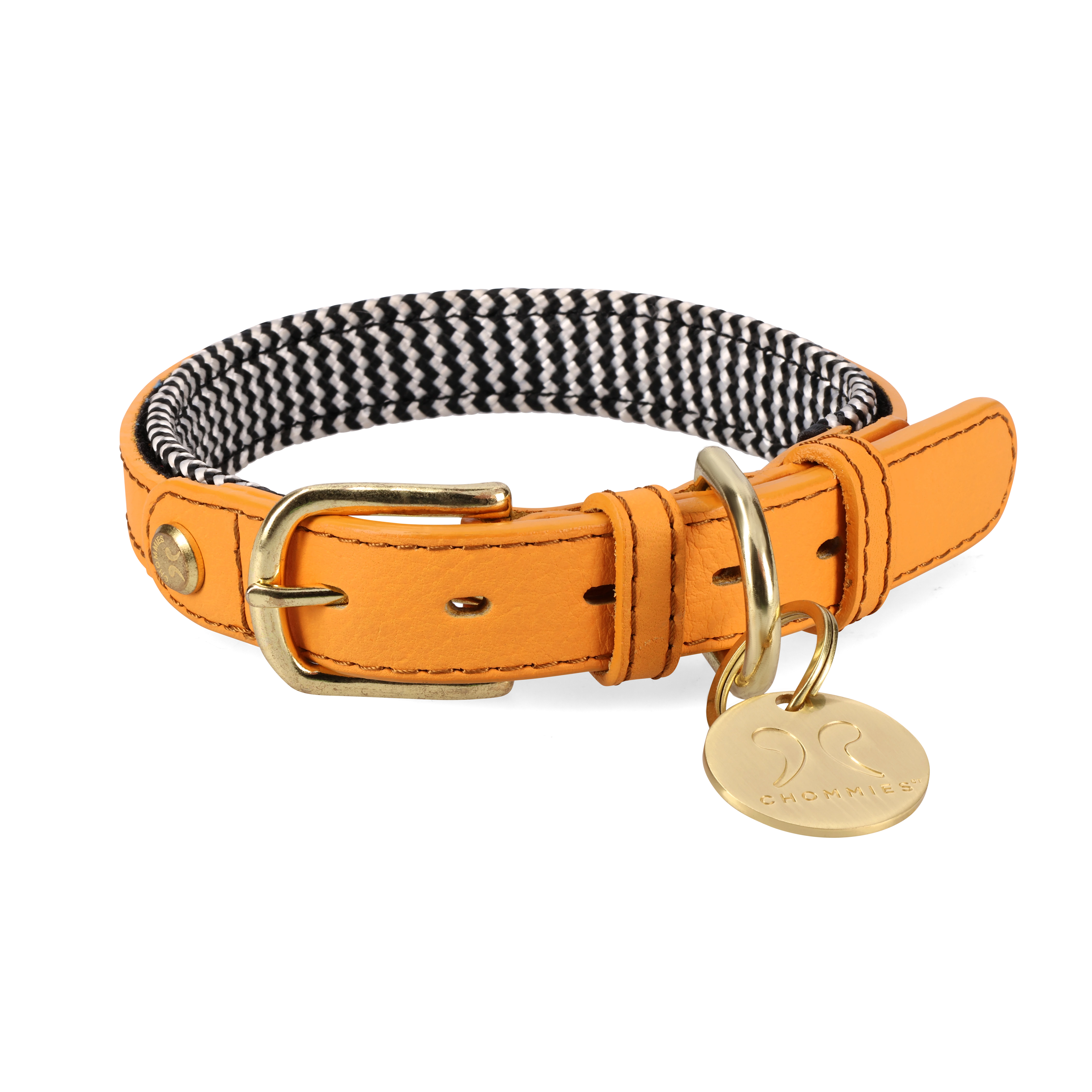 Adjustable Leather Dog Collar | Kumquat