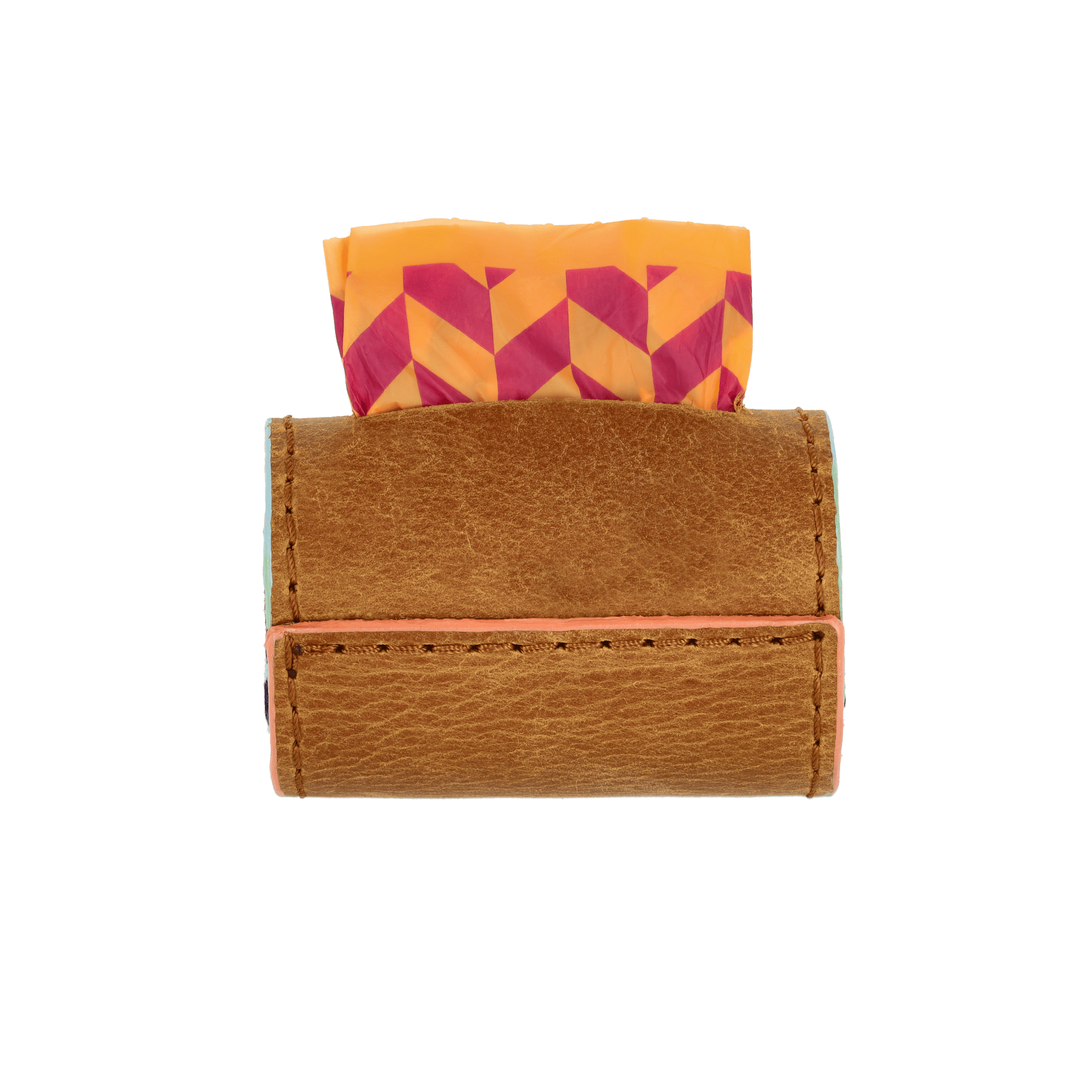 Brown poo bag with 'CHOMMIES' branding.