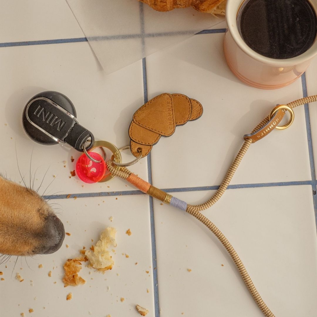 Croissant Keyring