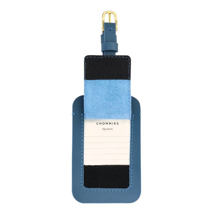 Embroidered Luggage Tag | Bloublommetjie