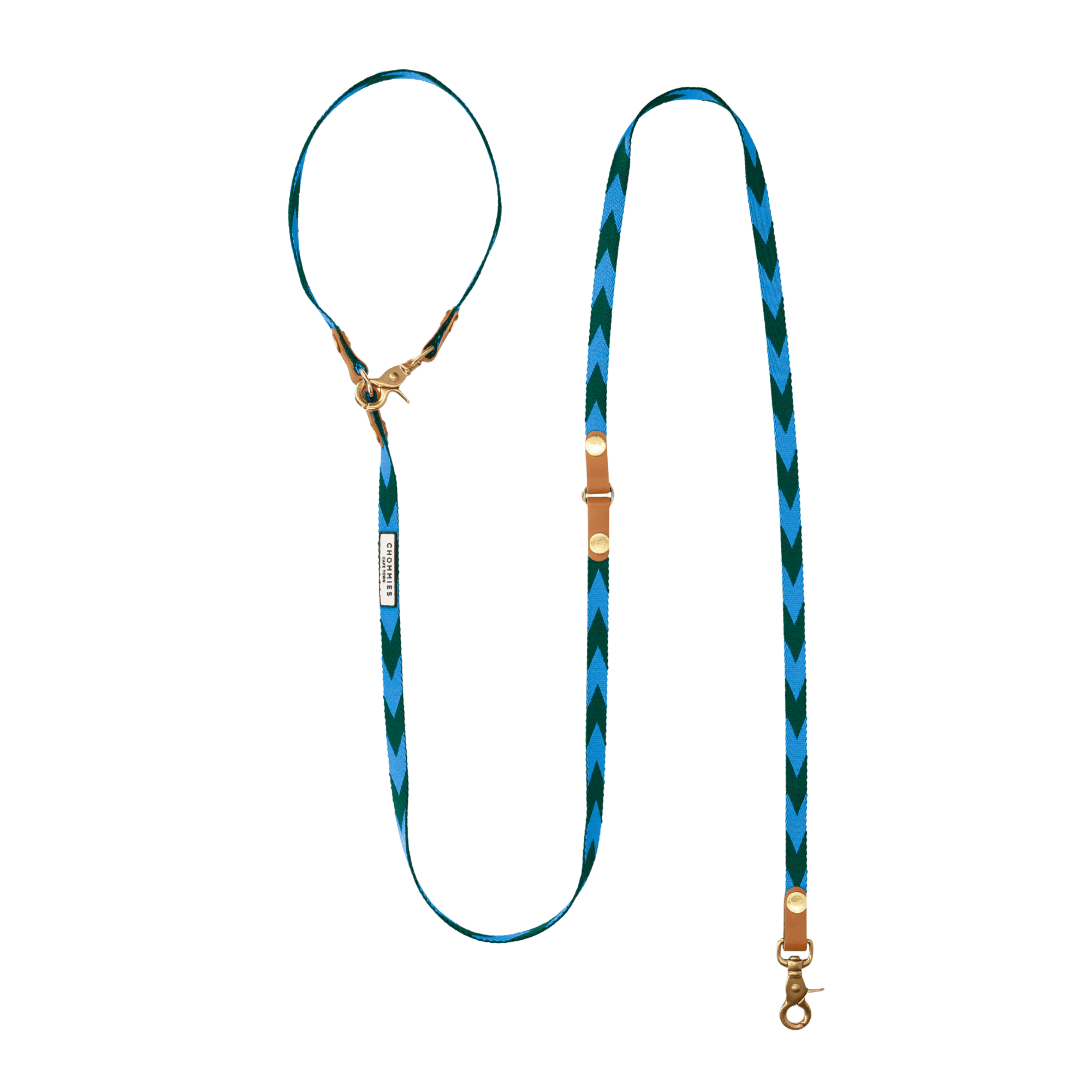 HandsFree Dog Leash | Blue & Green Mini