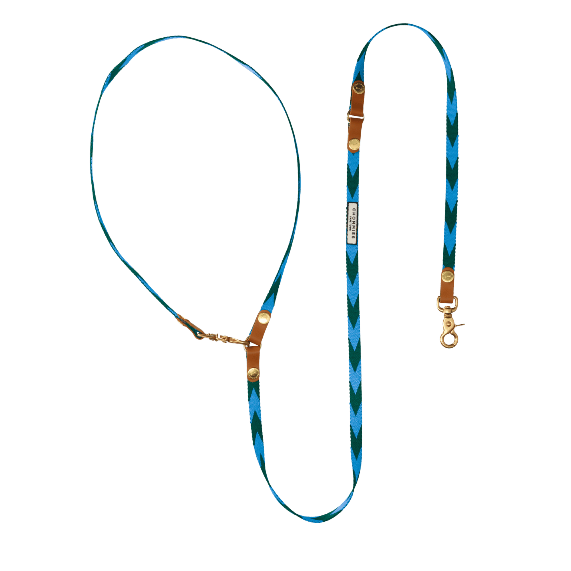 HandsFree Dog Leash | Blue & Green Mini