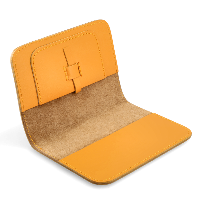 Plain Passport Holder | Kumquat