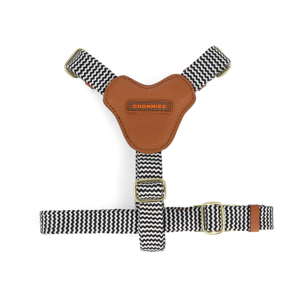Adjustable Leather Dog Harness | Cognac West