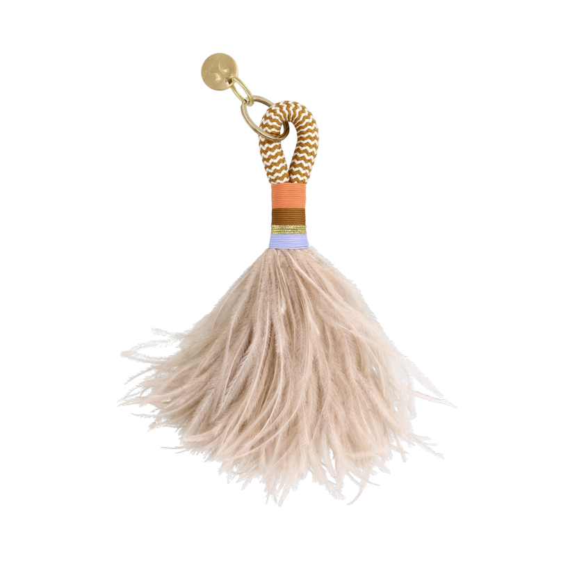 Feather Keyring | Summer