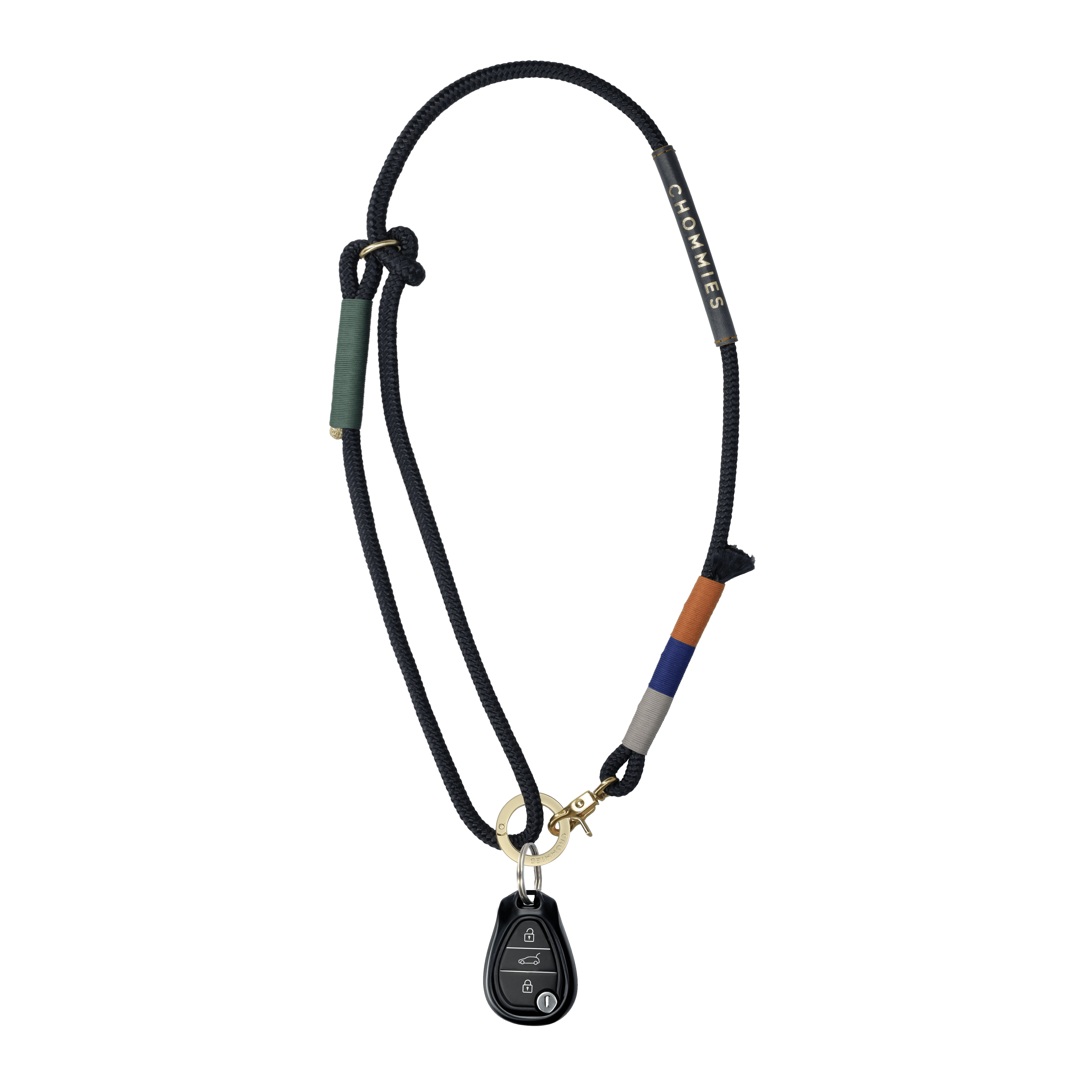 Chommies Lanyard | Hendrix on Black Rope