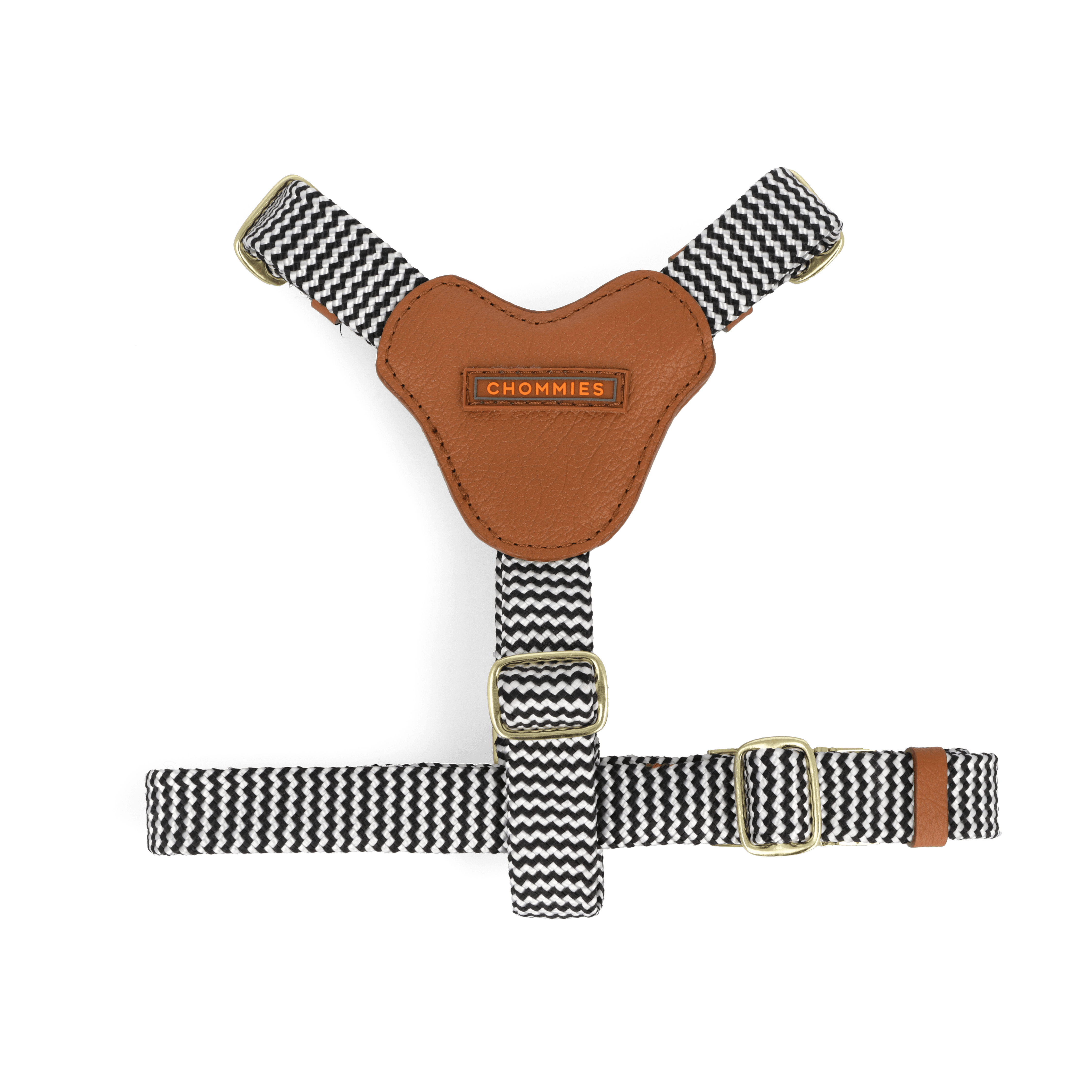 Chommies Leather Dog Harness | Cognac West