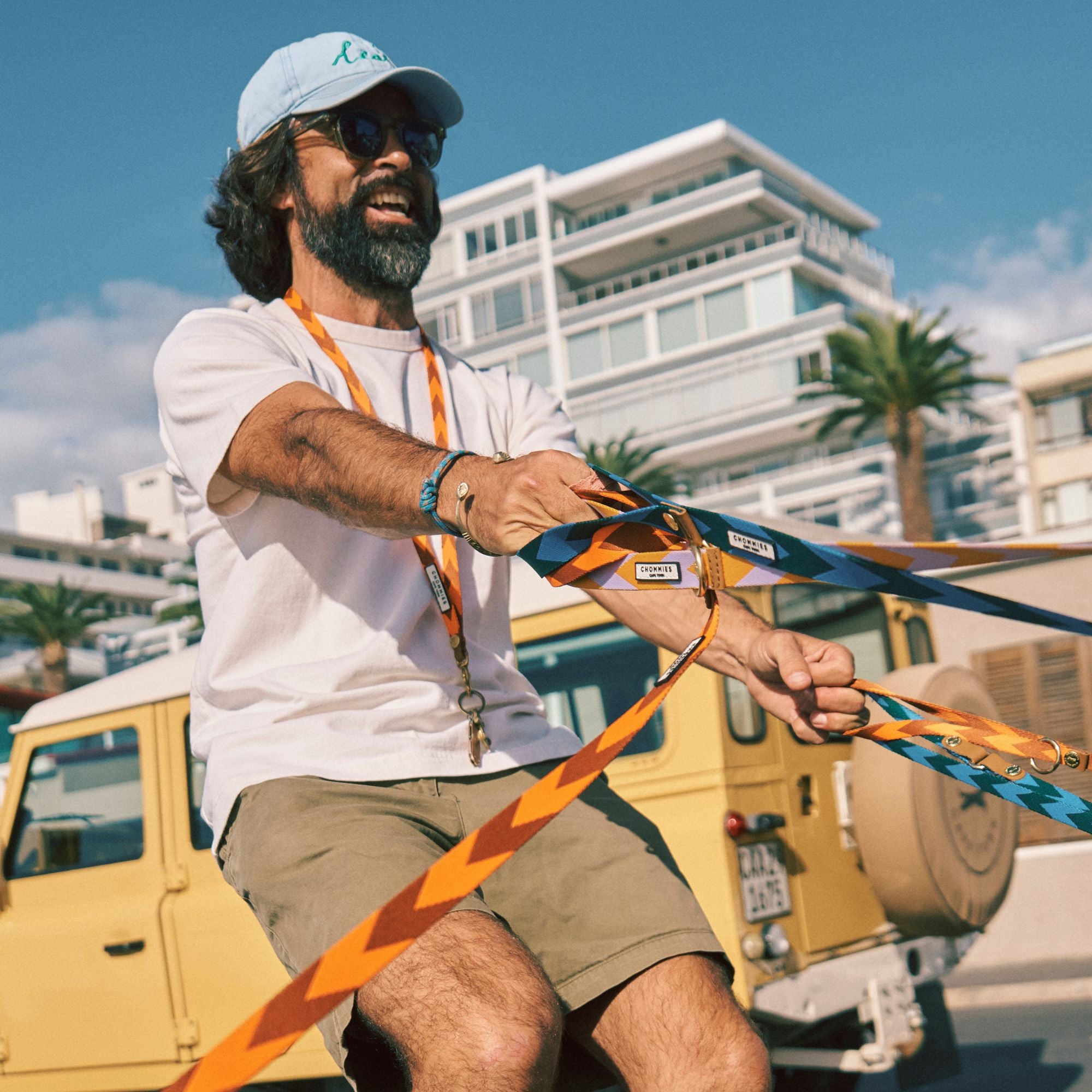 Lanyard | Orange & Cognac