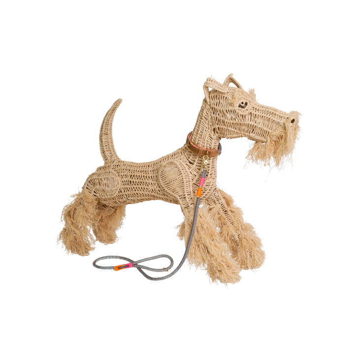 Robinson Raffia Dog | Small