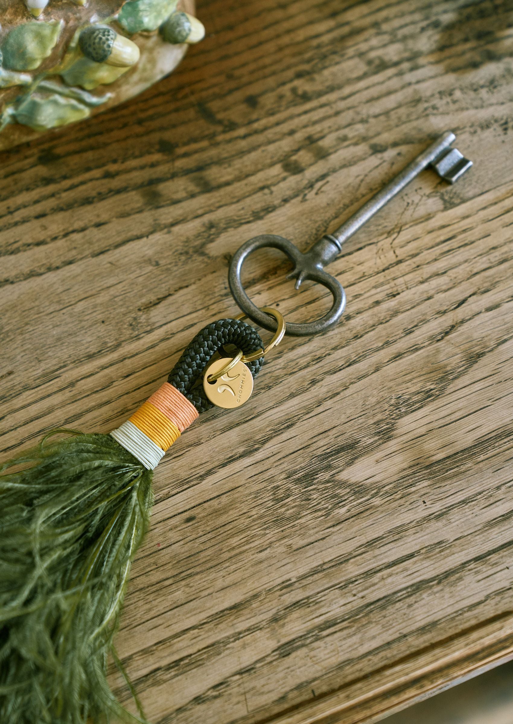 Feather Keyring | Spring