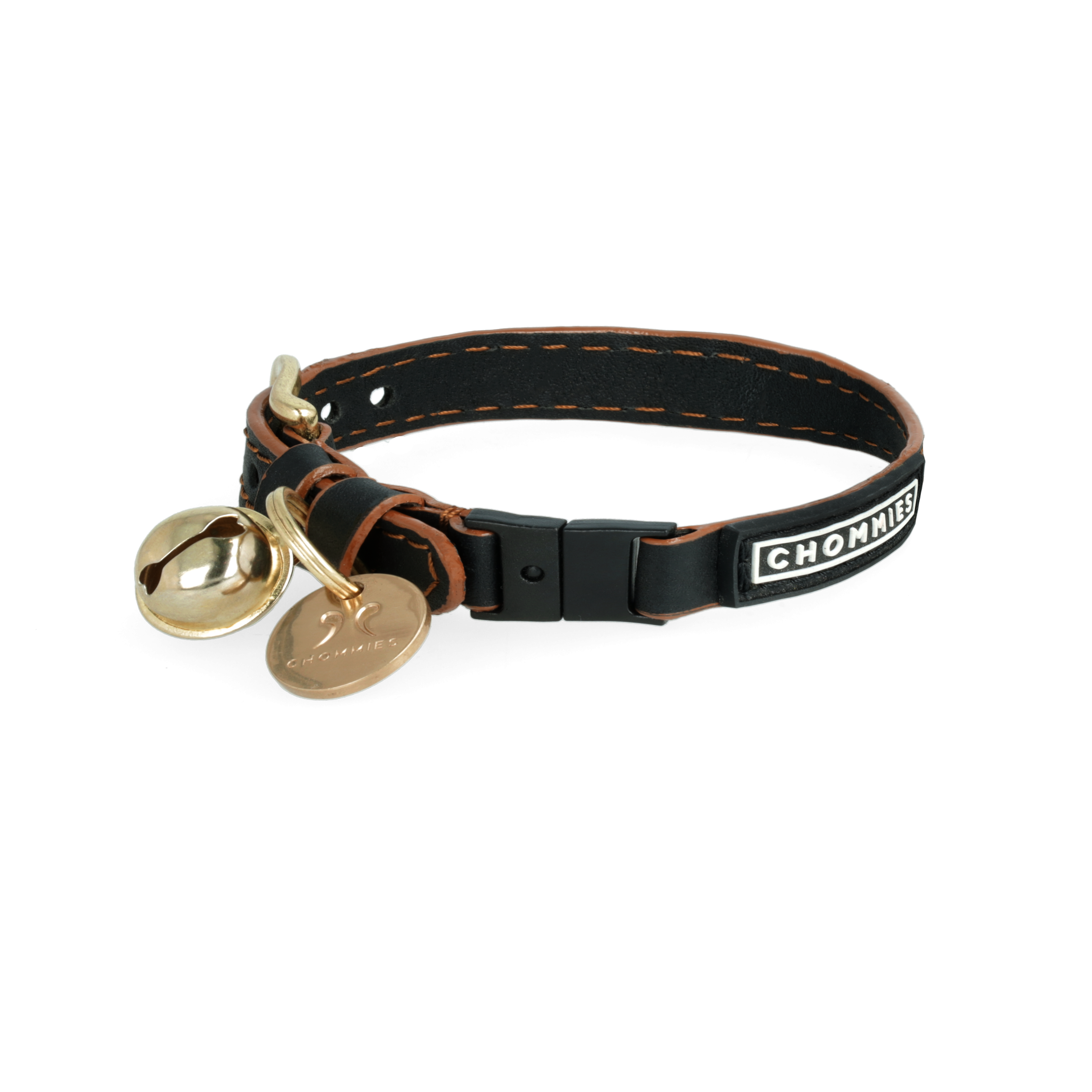 Adjustable Quick-Release Leather Cat Collar | Hendrix