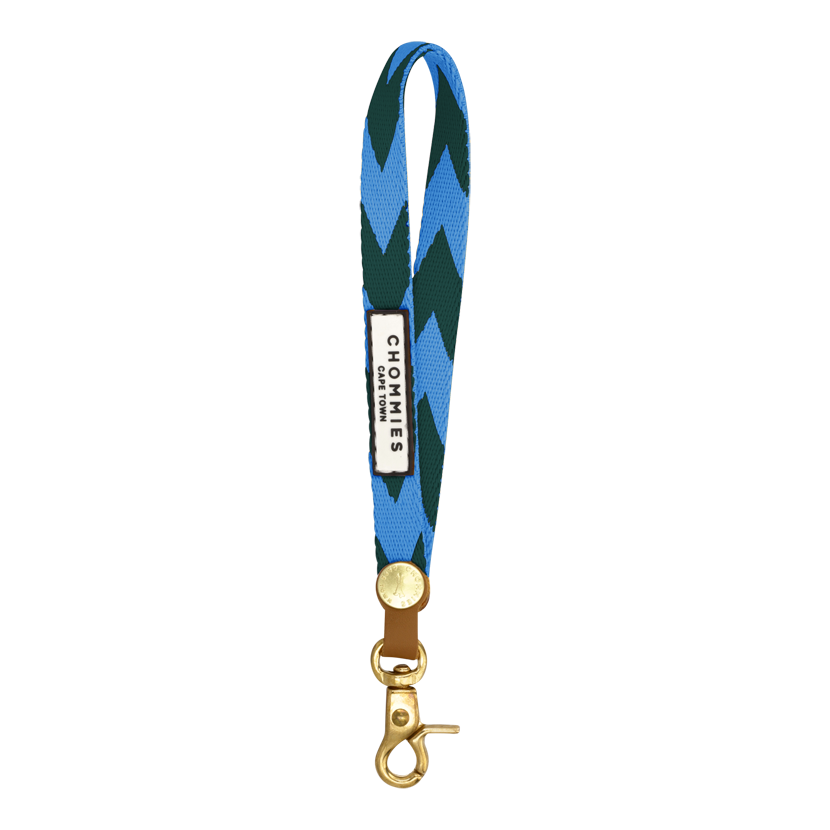 Handle Keyring | Blue & Green