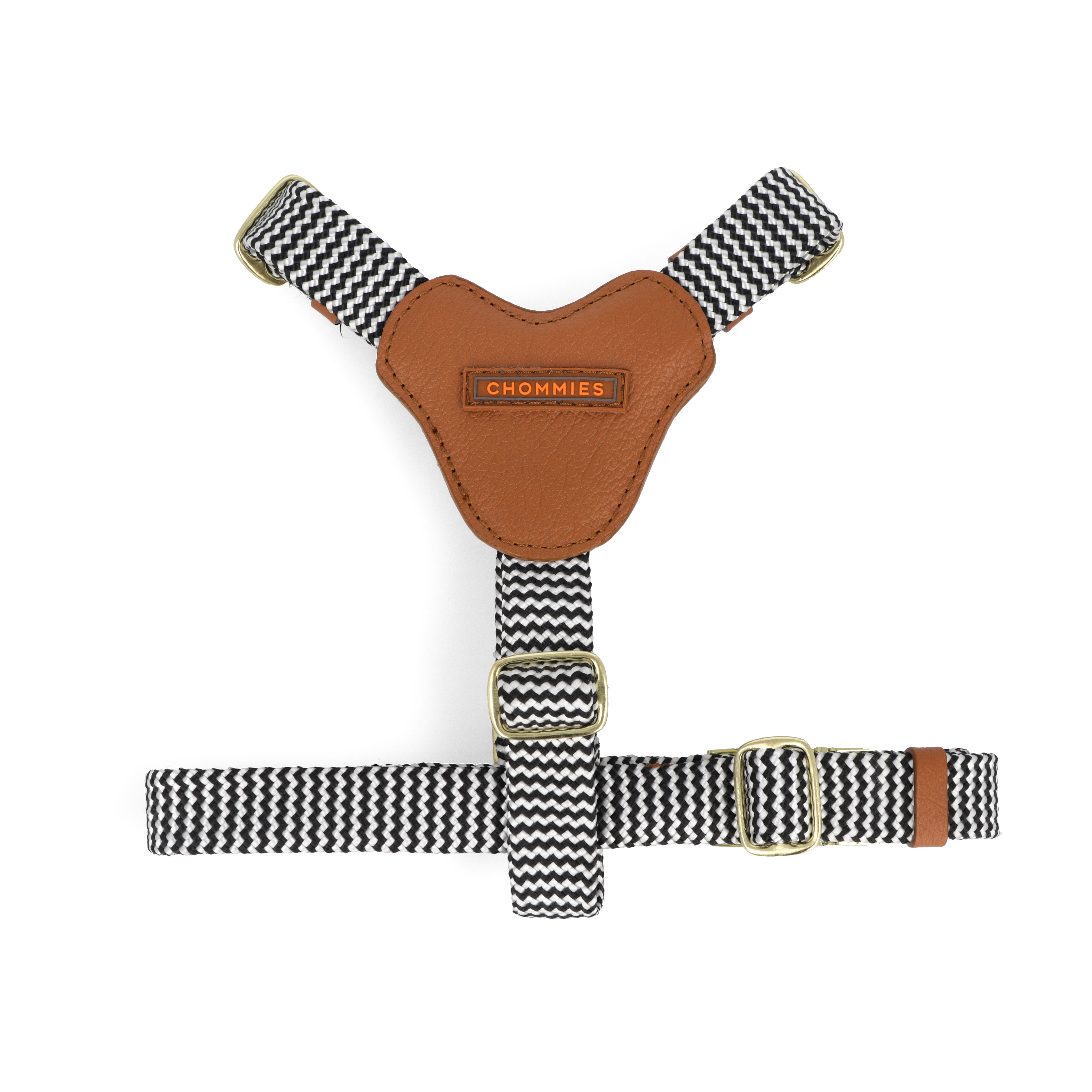 Adjustable Leather Dog Harness | Cognac West