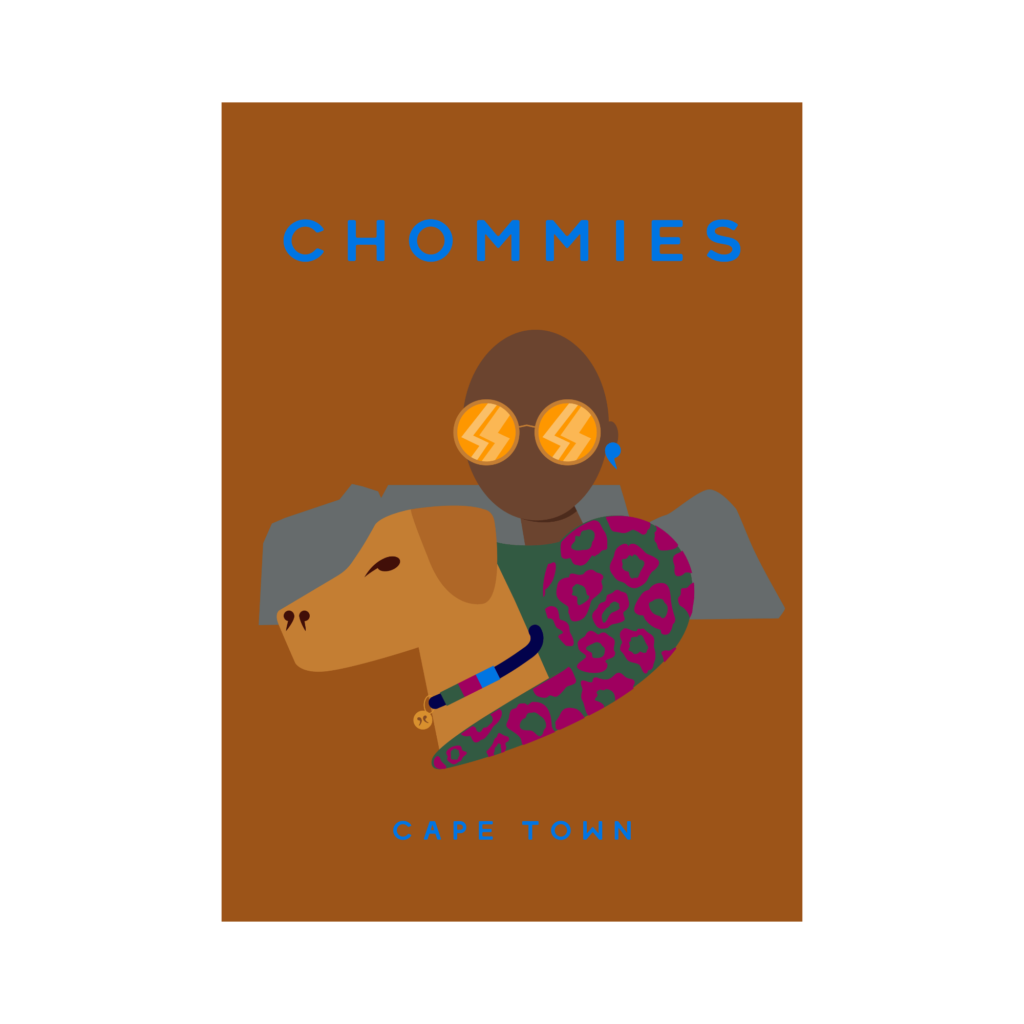 Chommies Lady Poster