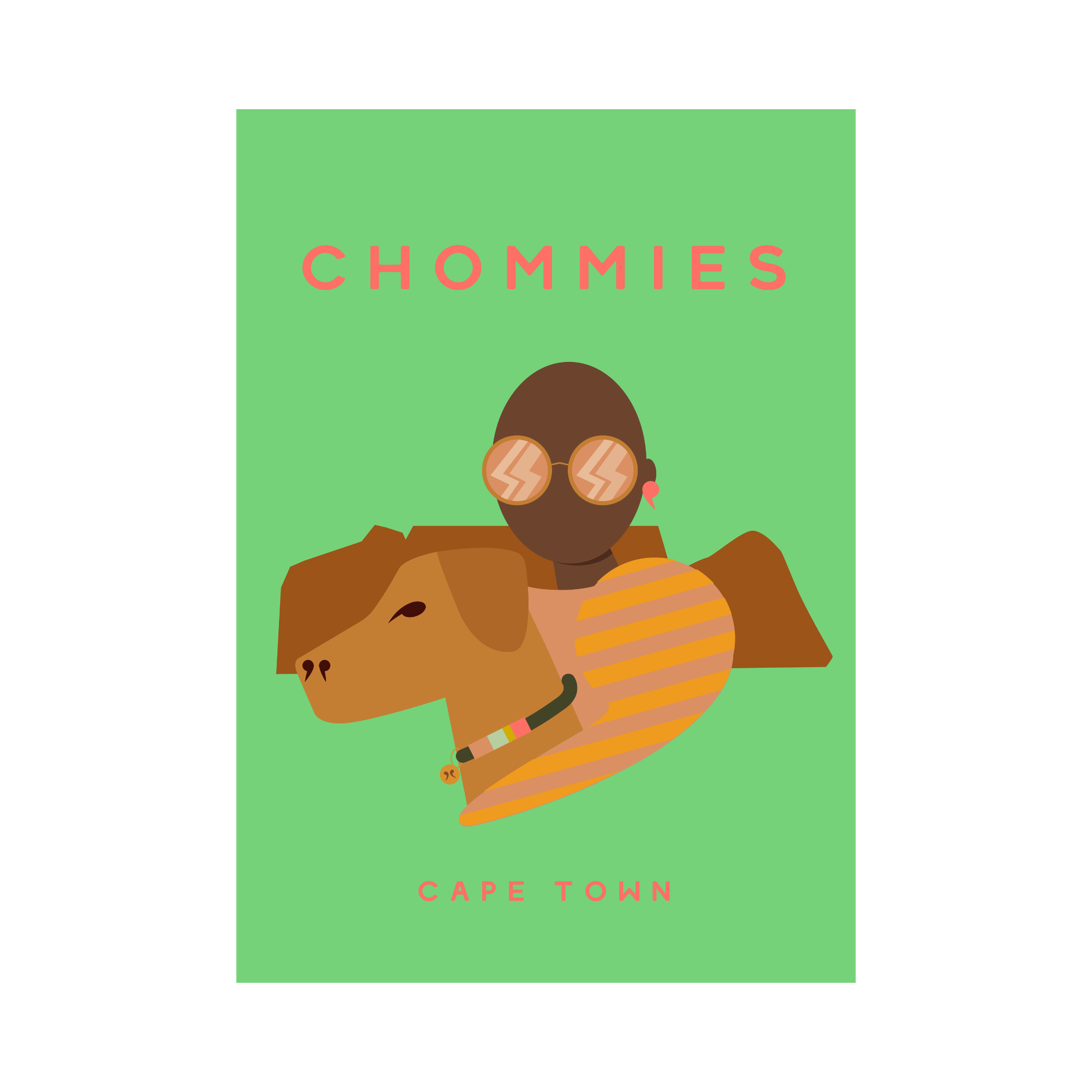Chommies Lady Poster