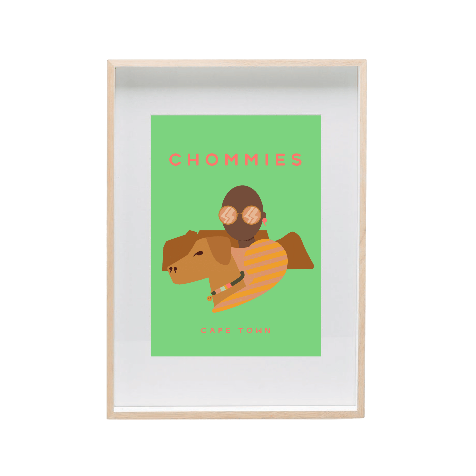 Chommies Lady Poster