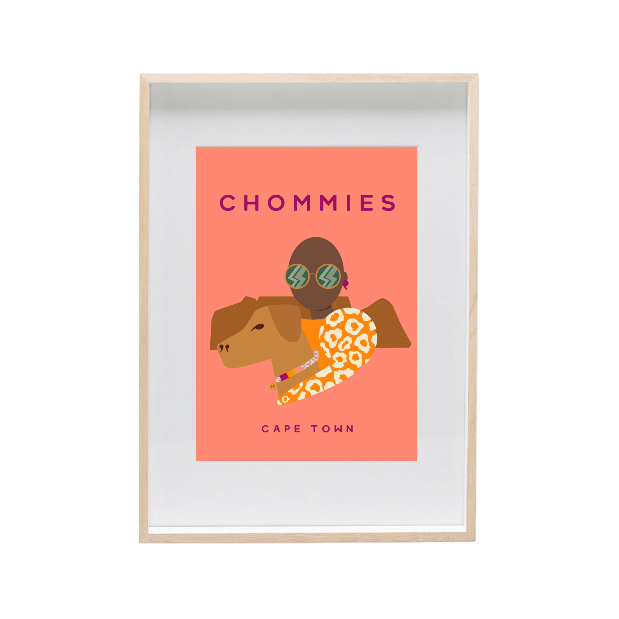 Chommies Lady Poster