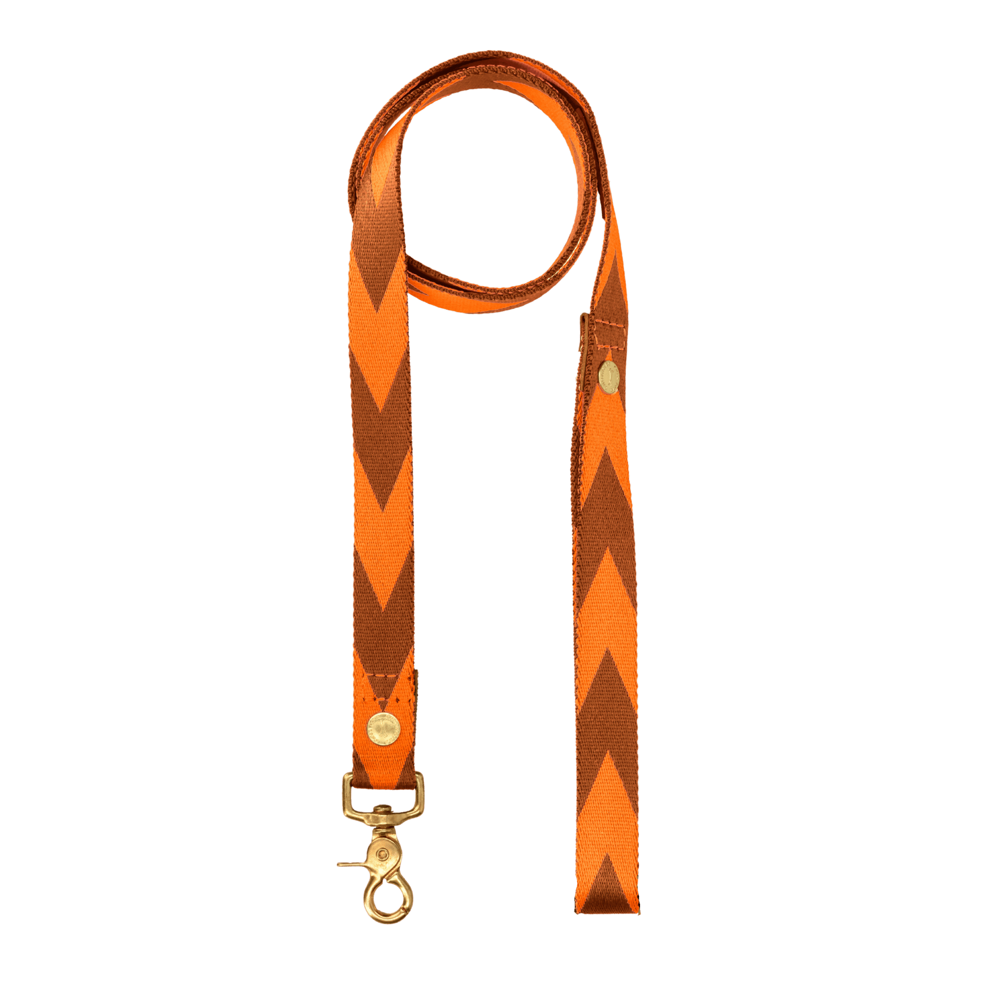 Everyday Dog Leash | Orange & Cognac