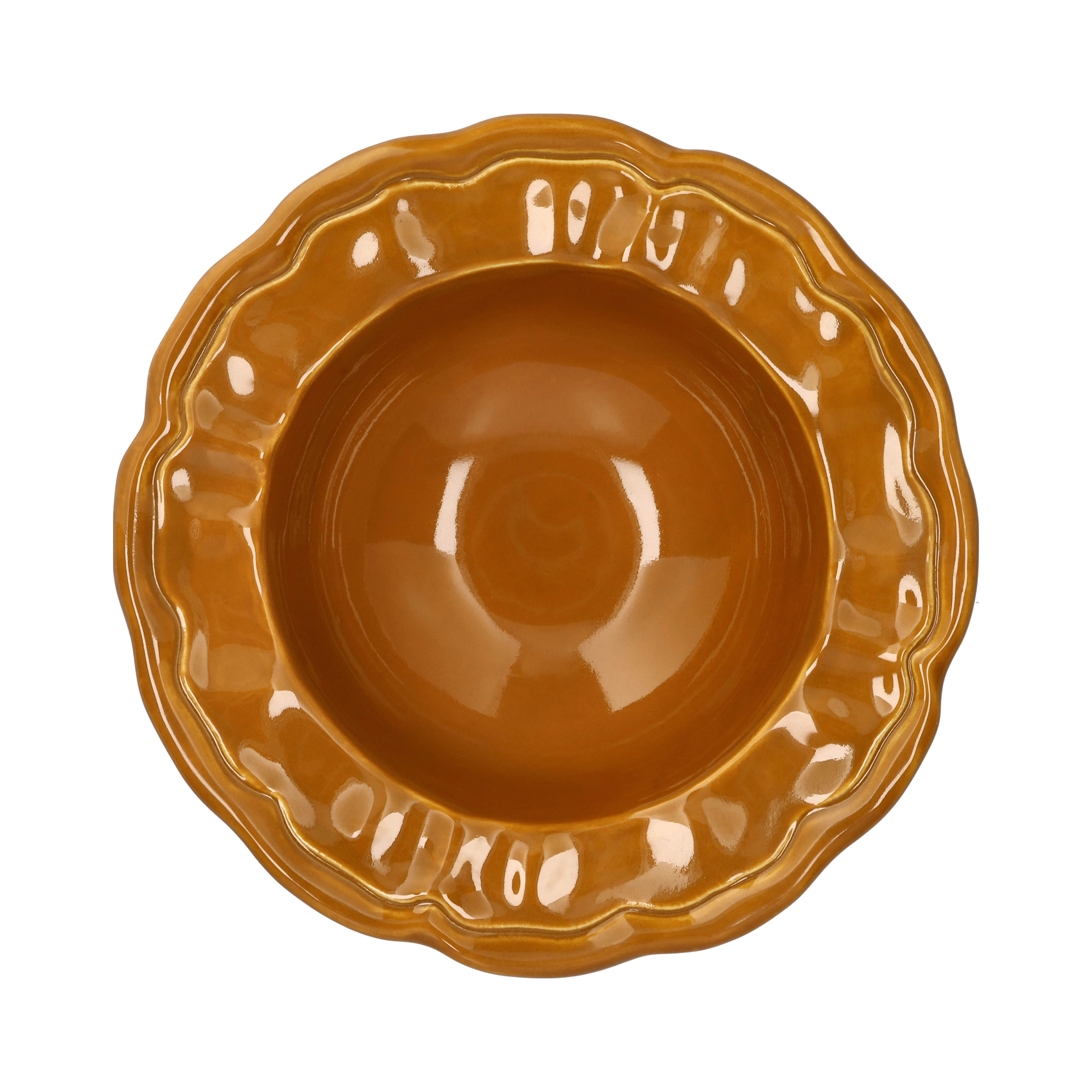 Ceramic Boujee Dog Bowl | Crème Brulee