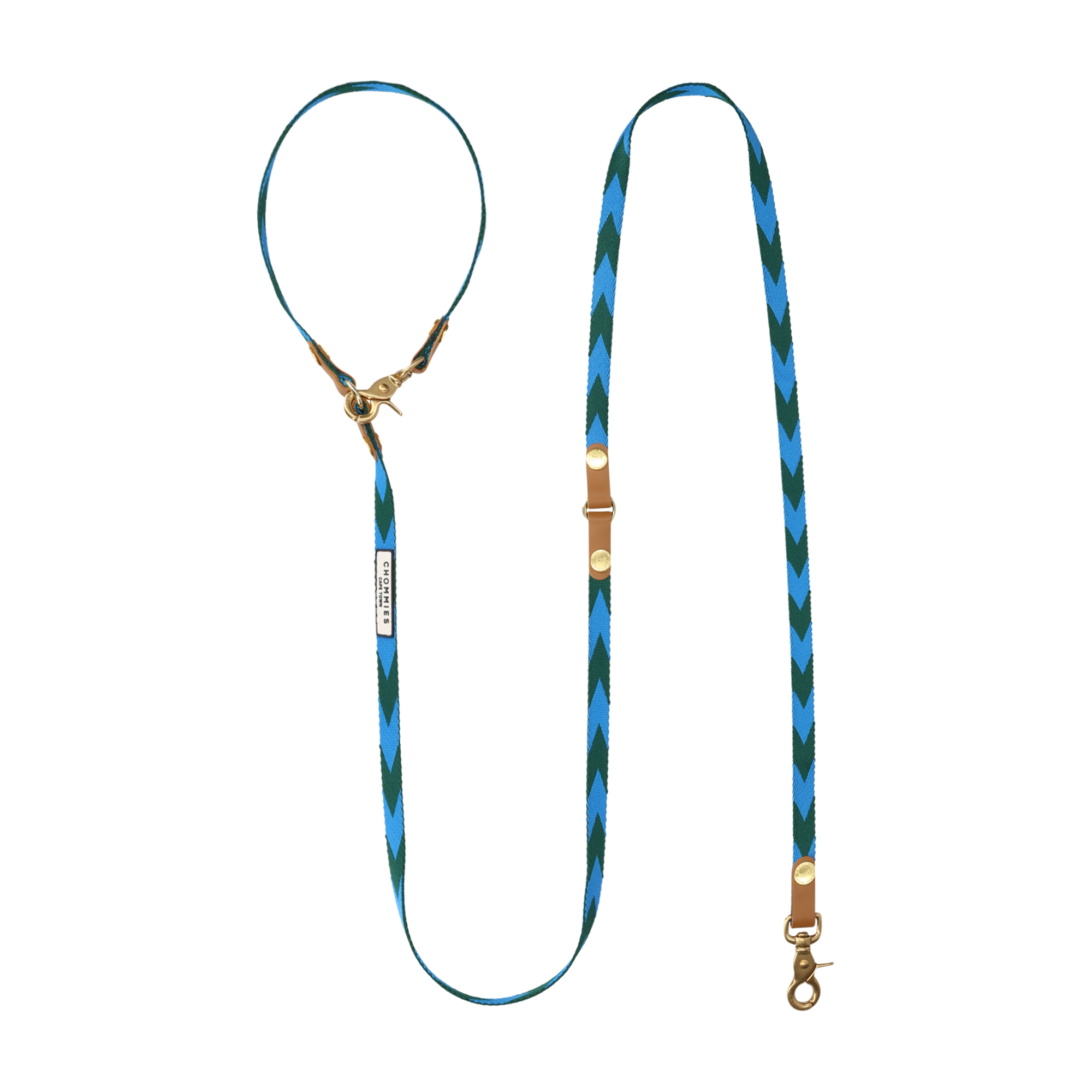 HandsFree Dog Leash | Blue & Green Mini