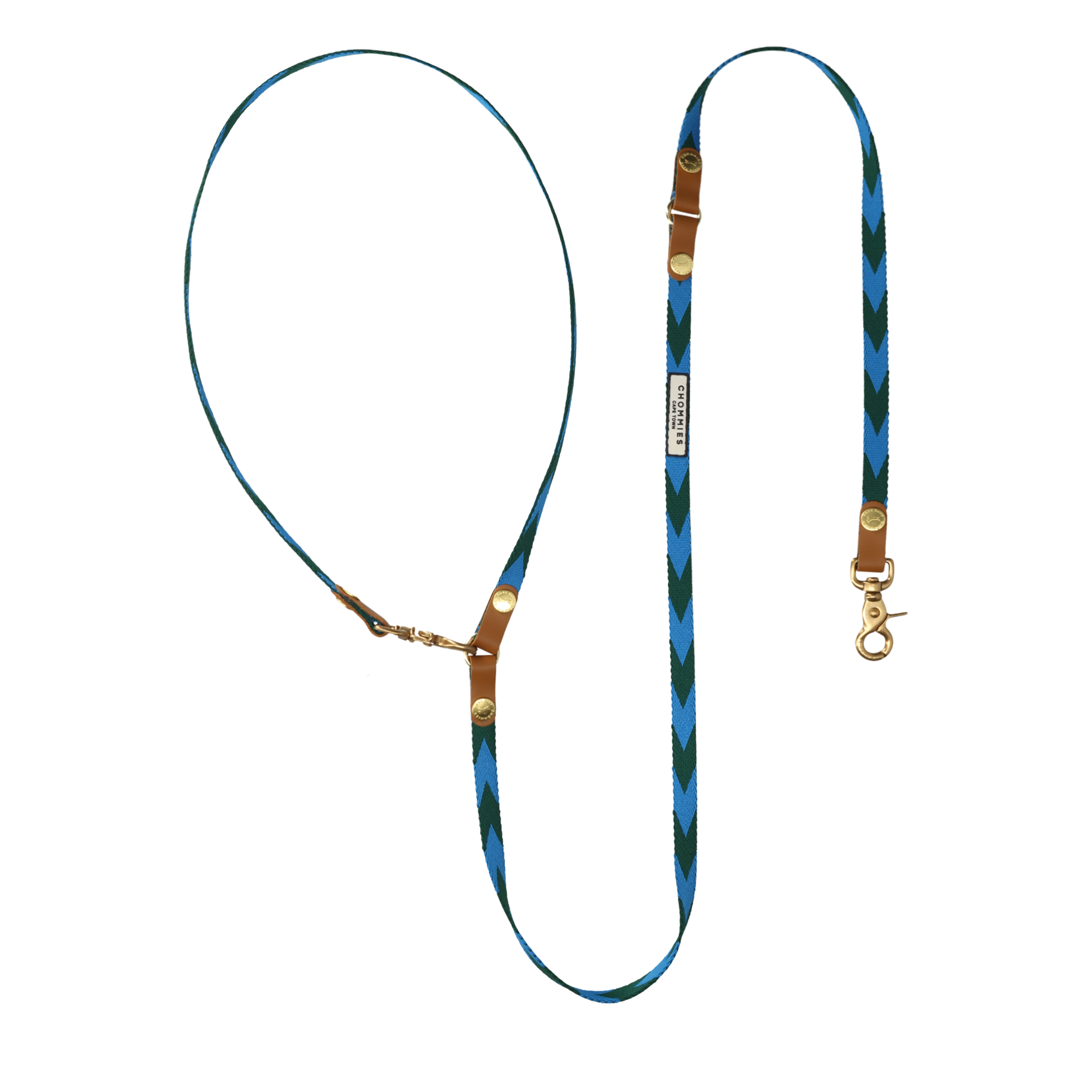 HandsFree Dog Leash | Blue & Green Mini