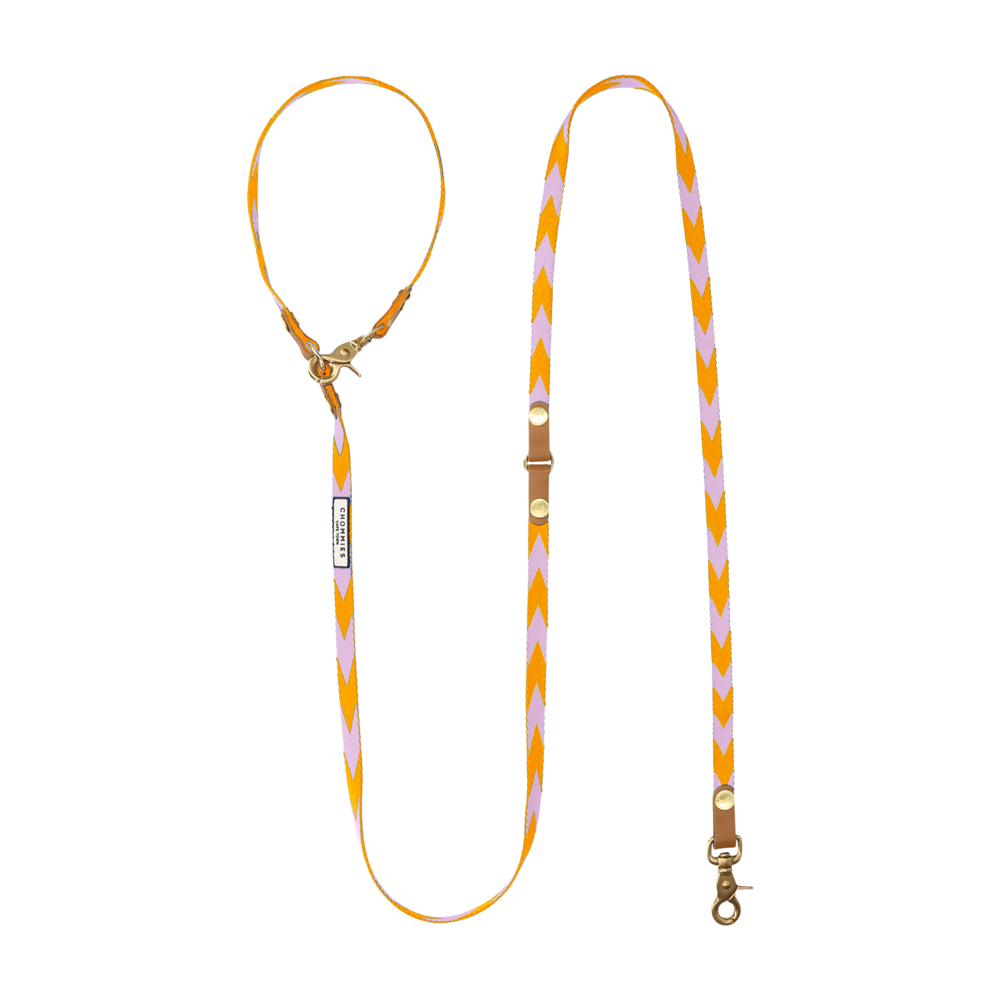 HandsFree Dog Leash | Lilac & Yellow Mini