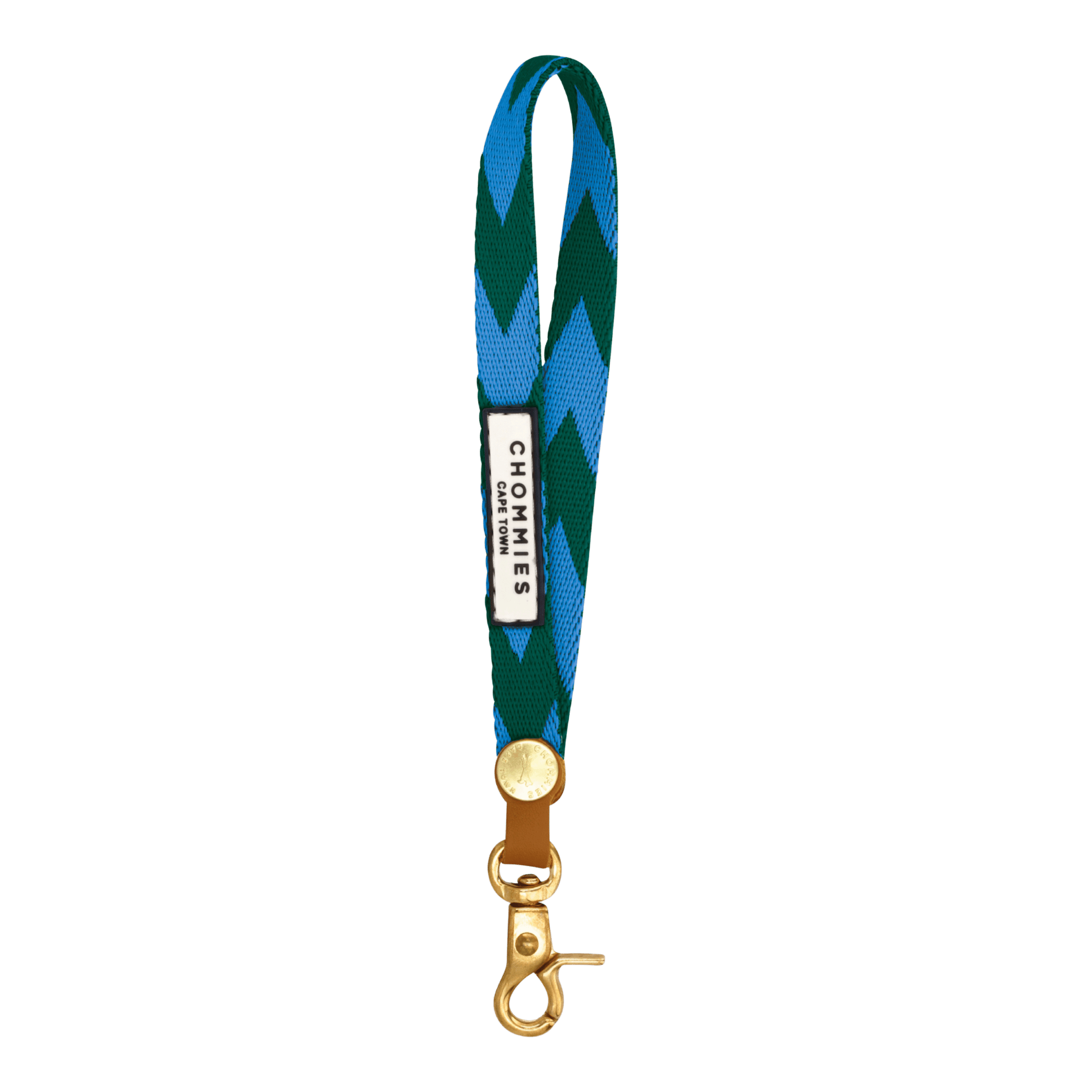Handle Keyring | Blue & Green