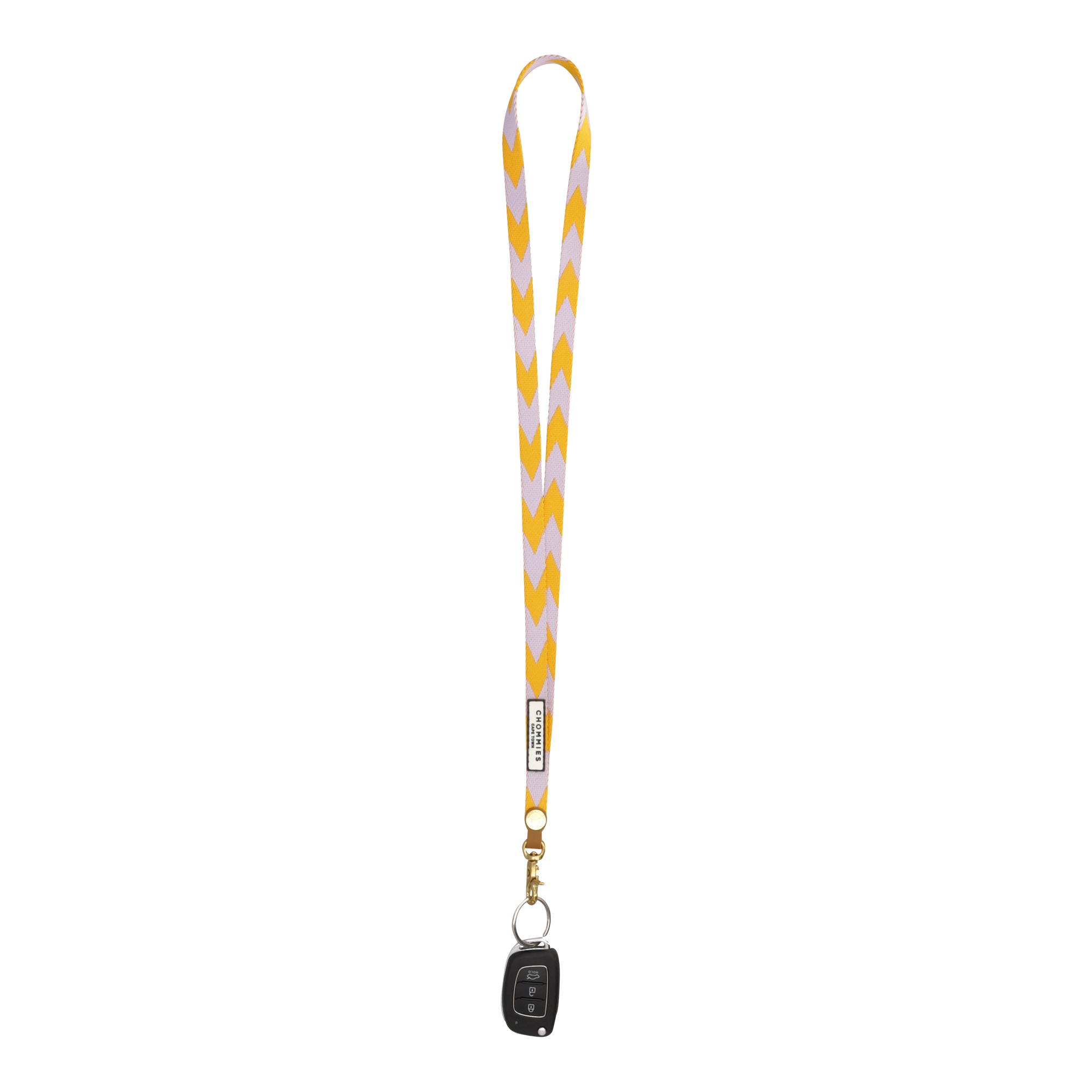 Lanyard | Lilac & Yellow