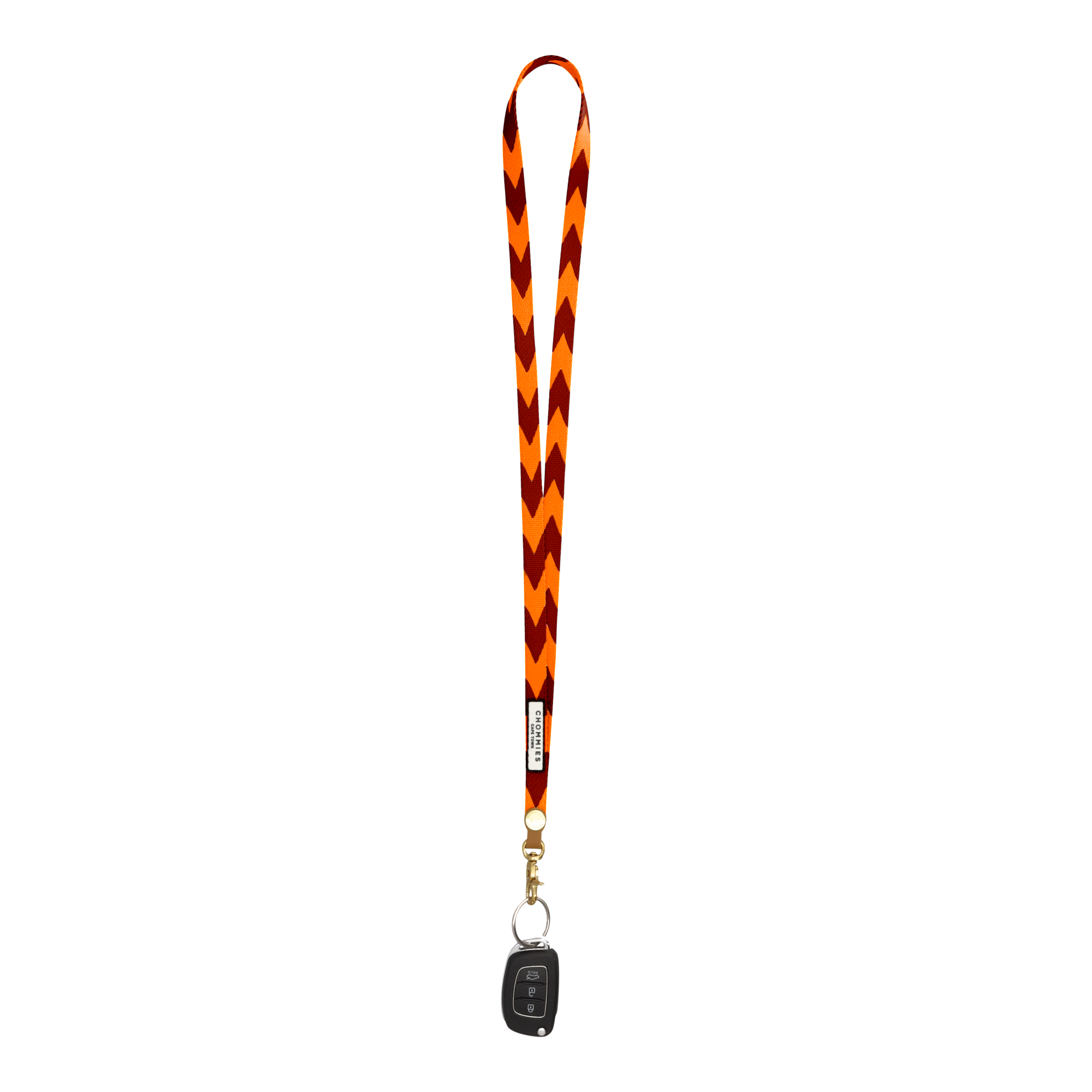 Lanyard | Orange & Cognac