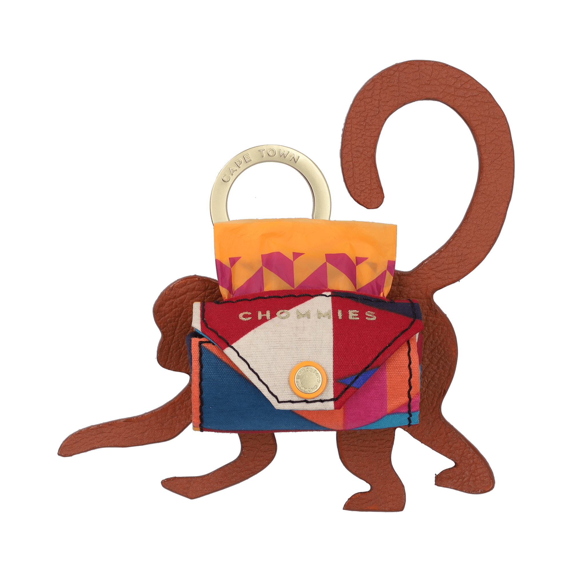 Monkey Business Poo-Bag Holder | Blue Snoop