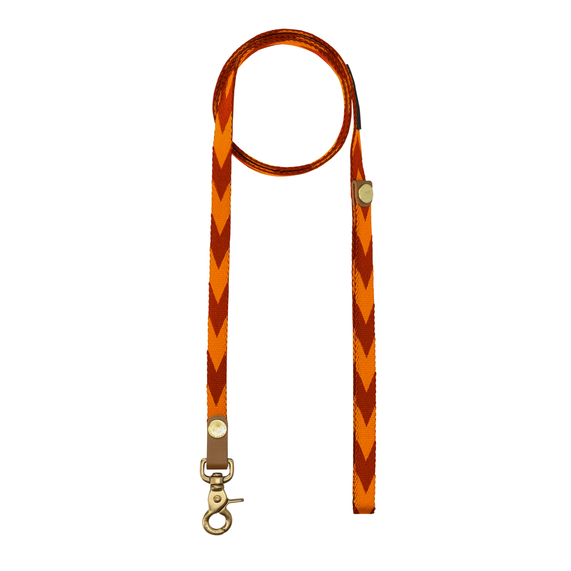 Everyday Leash | Orange & Cognac