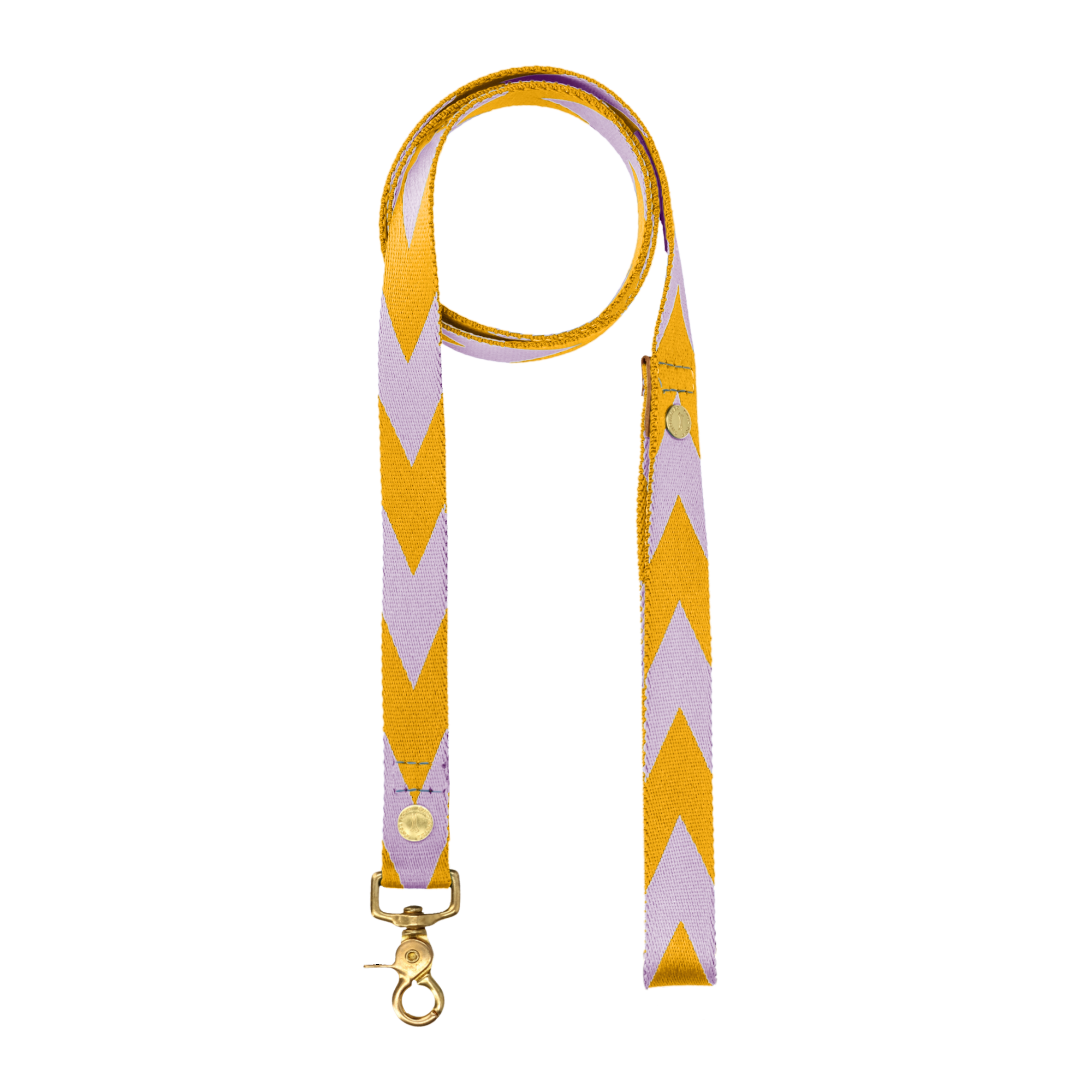Everyday Leash | Lilac & Yellow