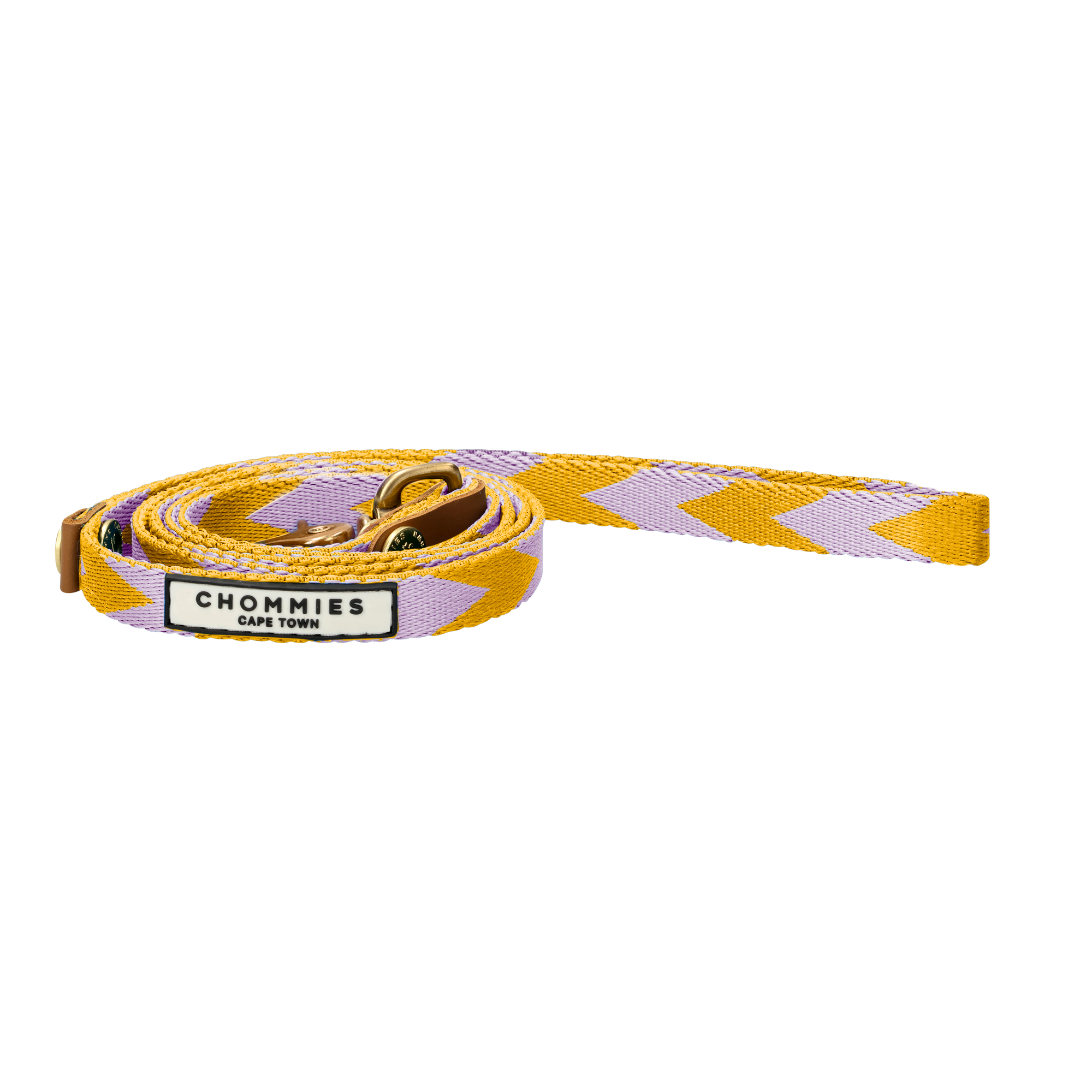 Everyday Leash | Lilac & Yellow