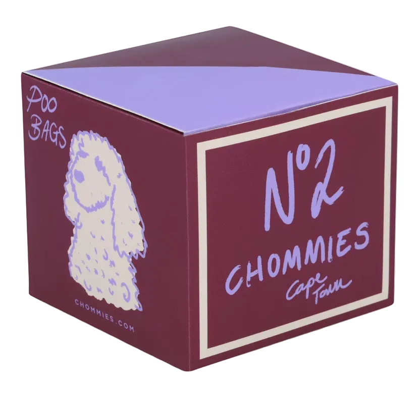 Box of 4 rolls of biodegradable poo bags