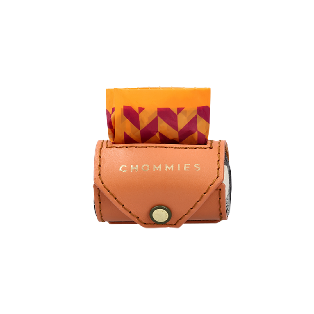 Velcro Clip-On Poo Bag | Apricot