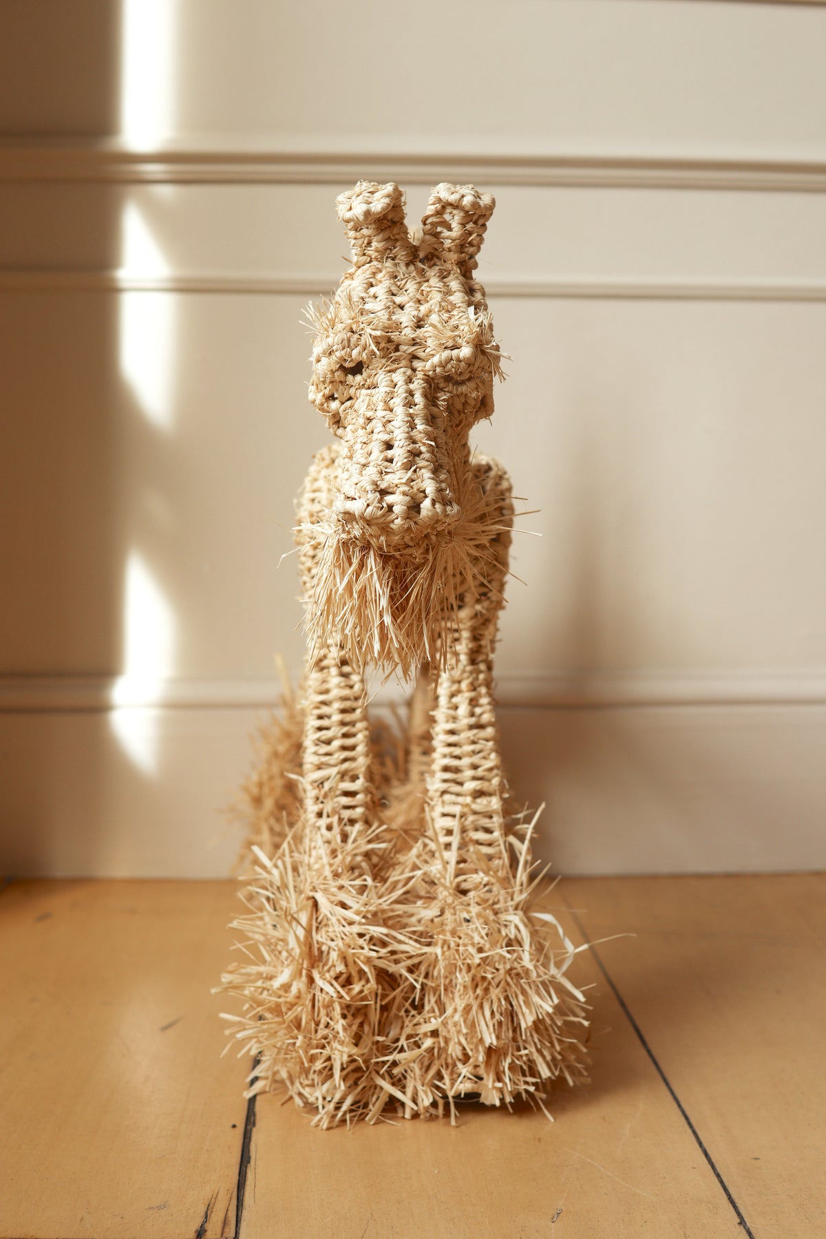Robinson Raffia Dog | Small