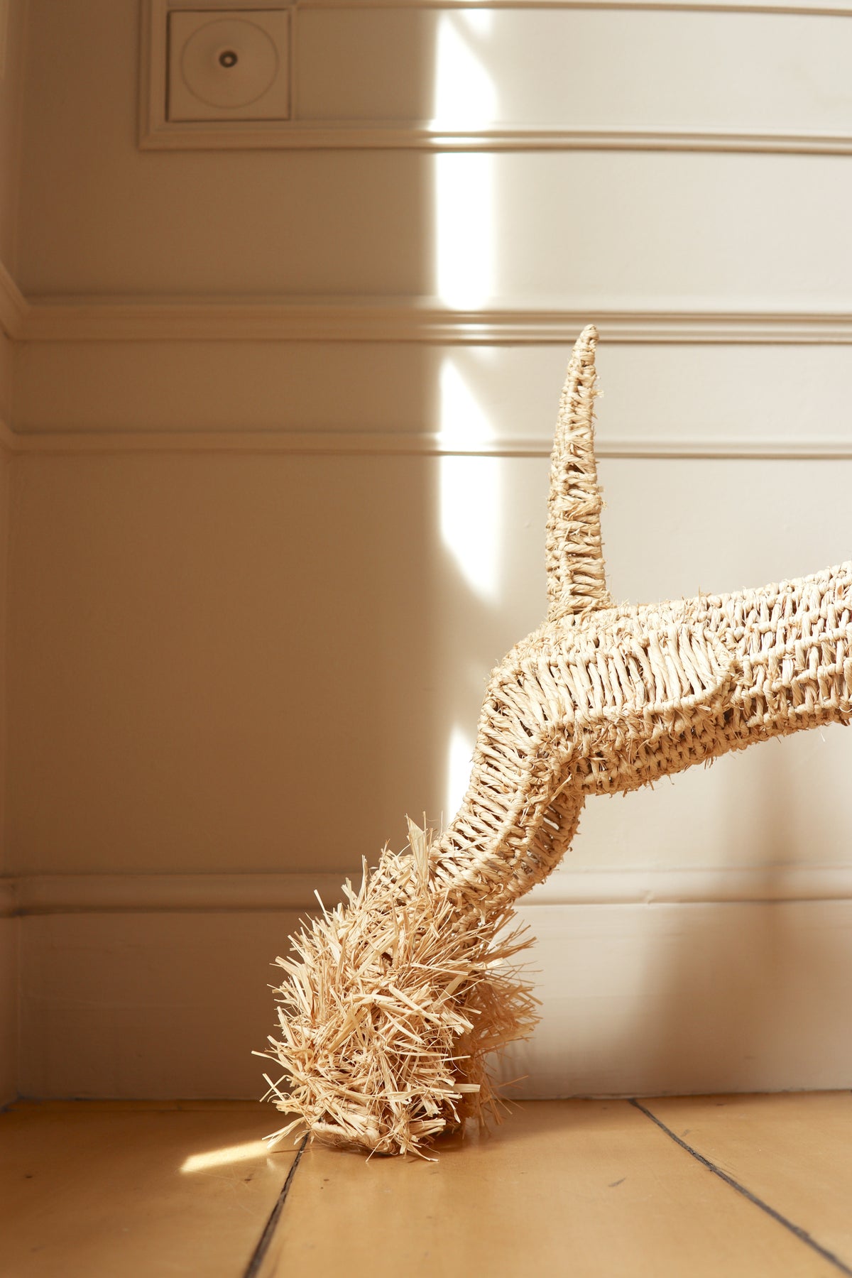 Robinson Raffia Dog | Small