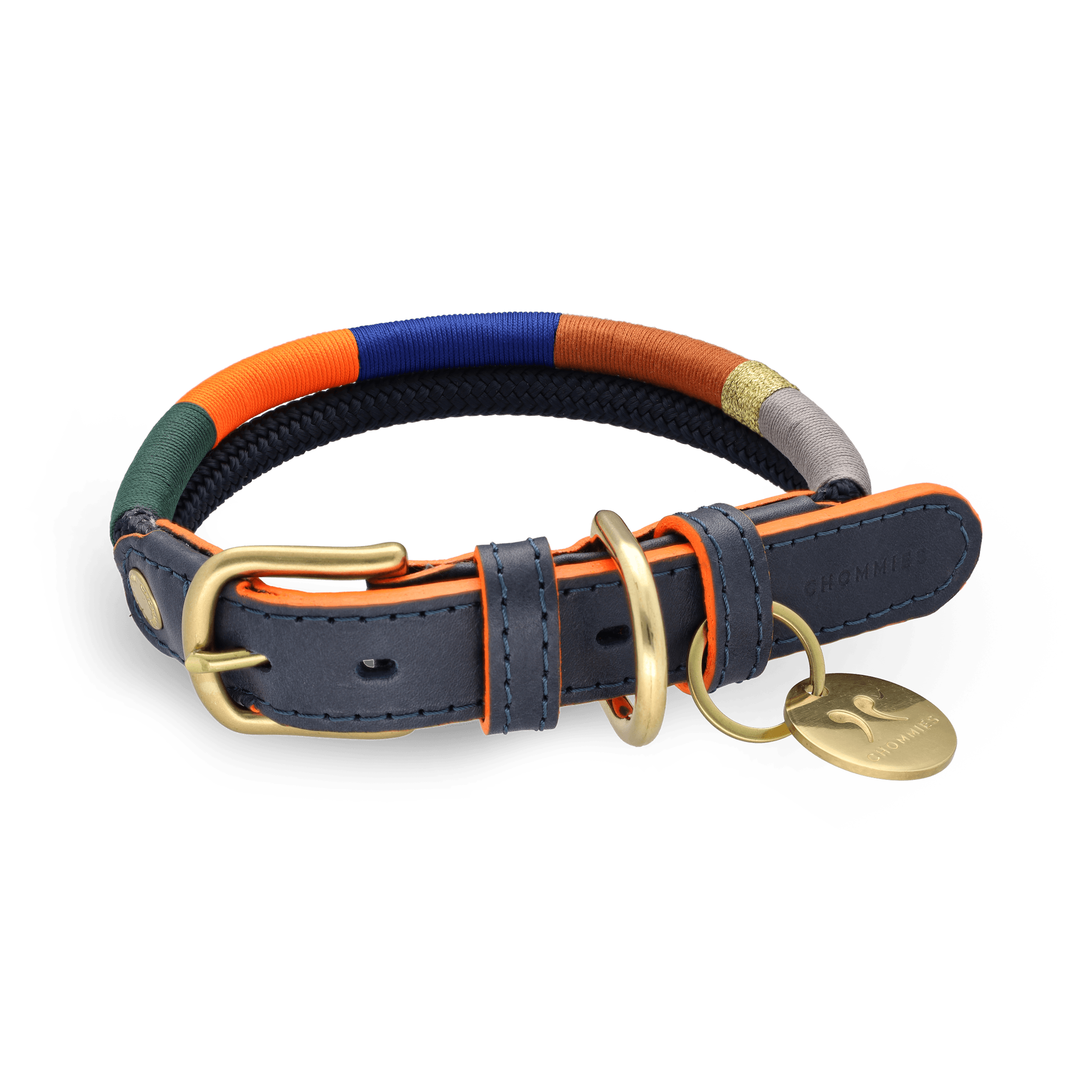 Adjustable Dog Collar Spring Bark Chommies