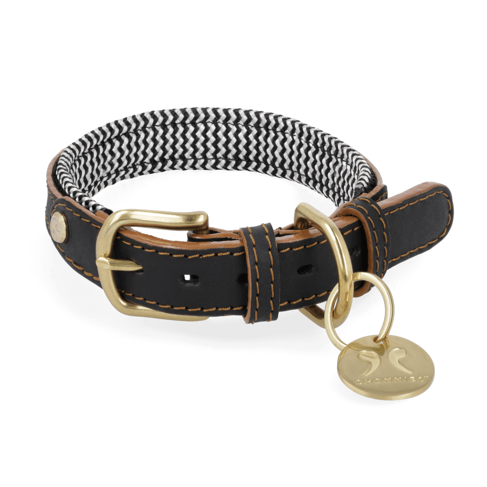 Adjustable Leather Dog Collar Hendrix - Main Image