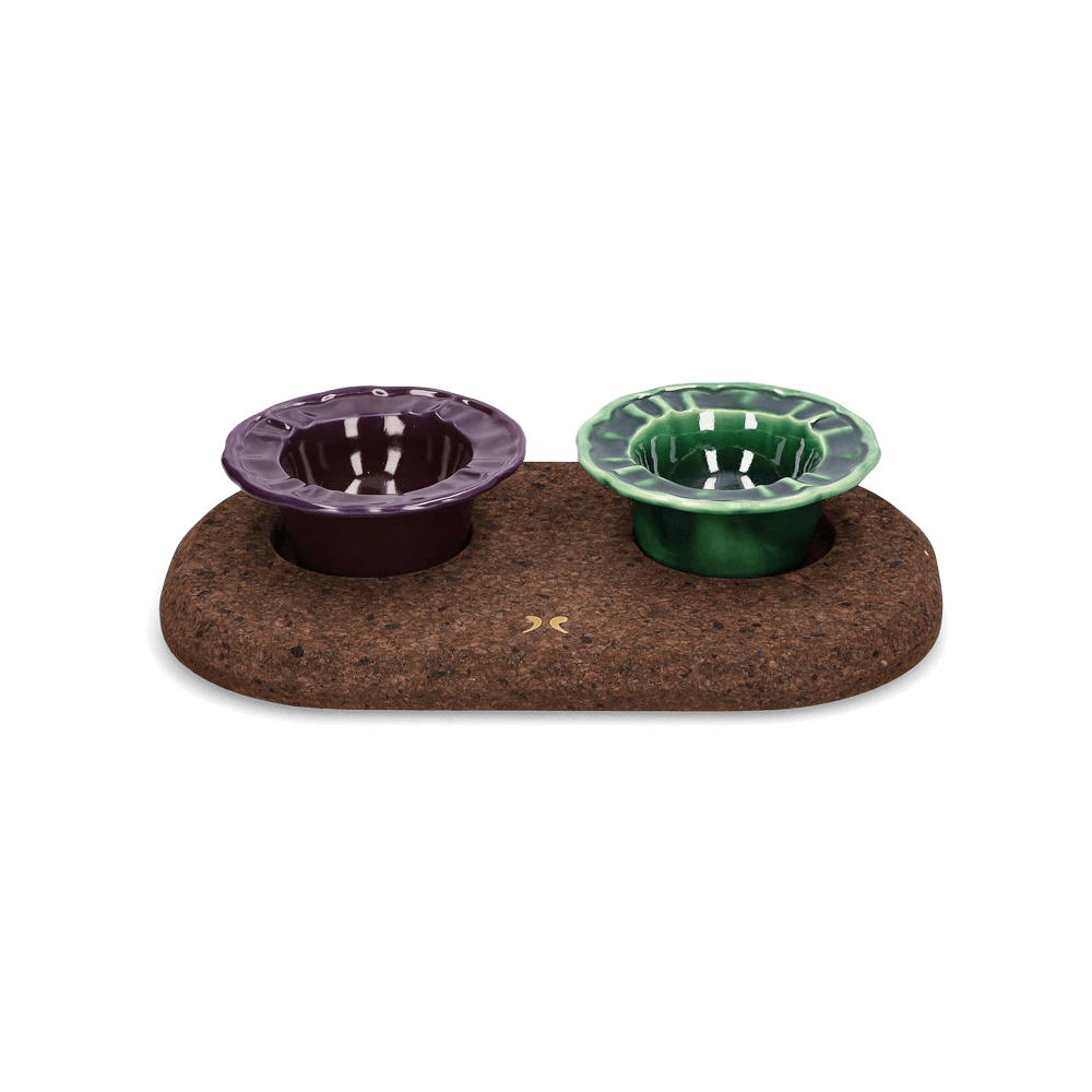 Chommies Ceramic Boujee Dog Bowl | Edemame