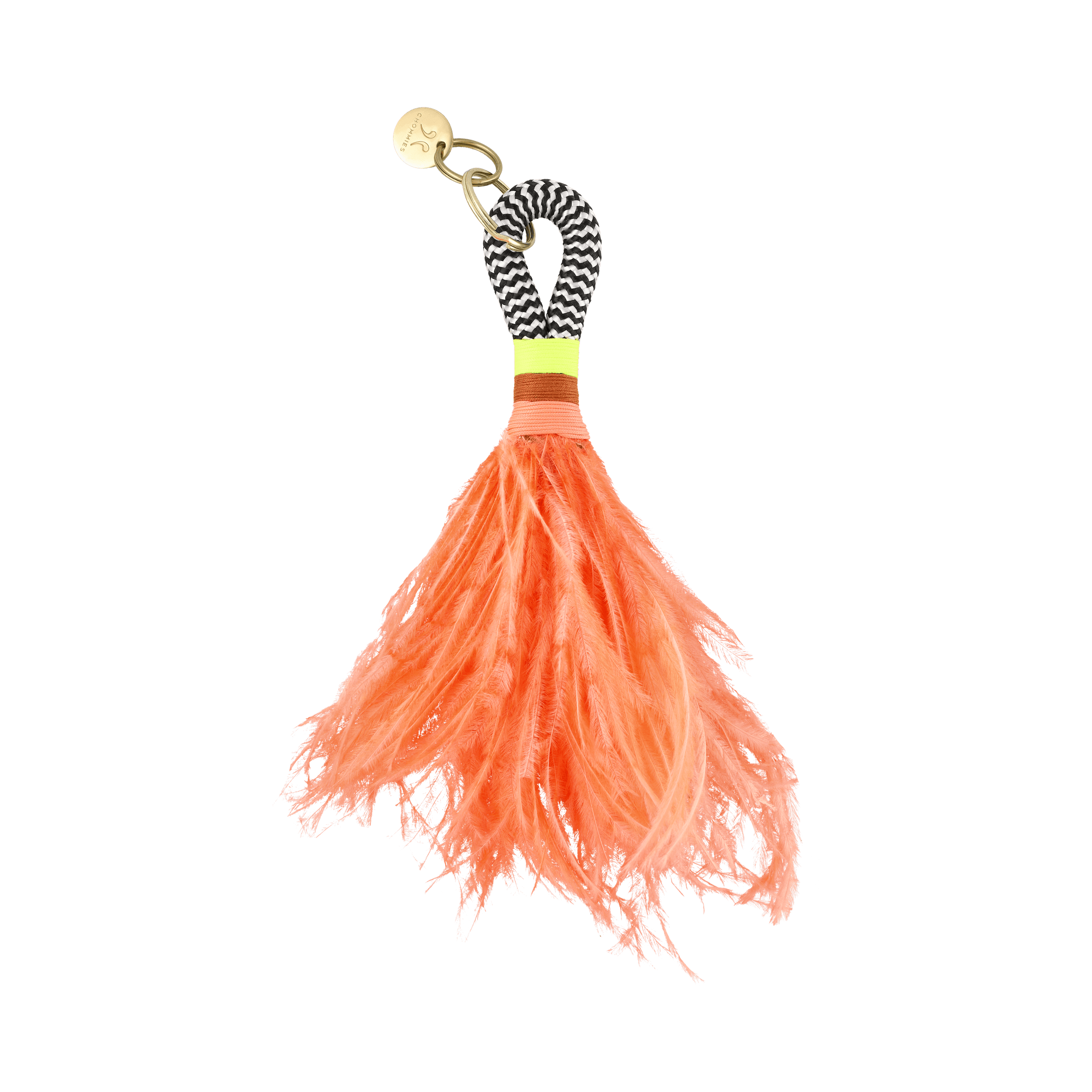 Chommies Feather Keyring | Popsicle