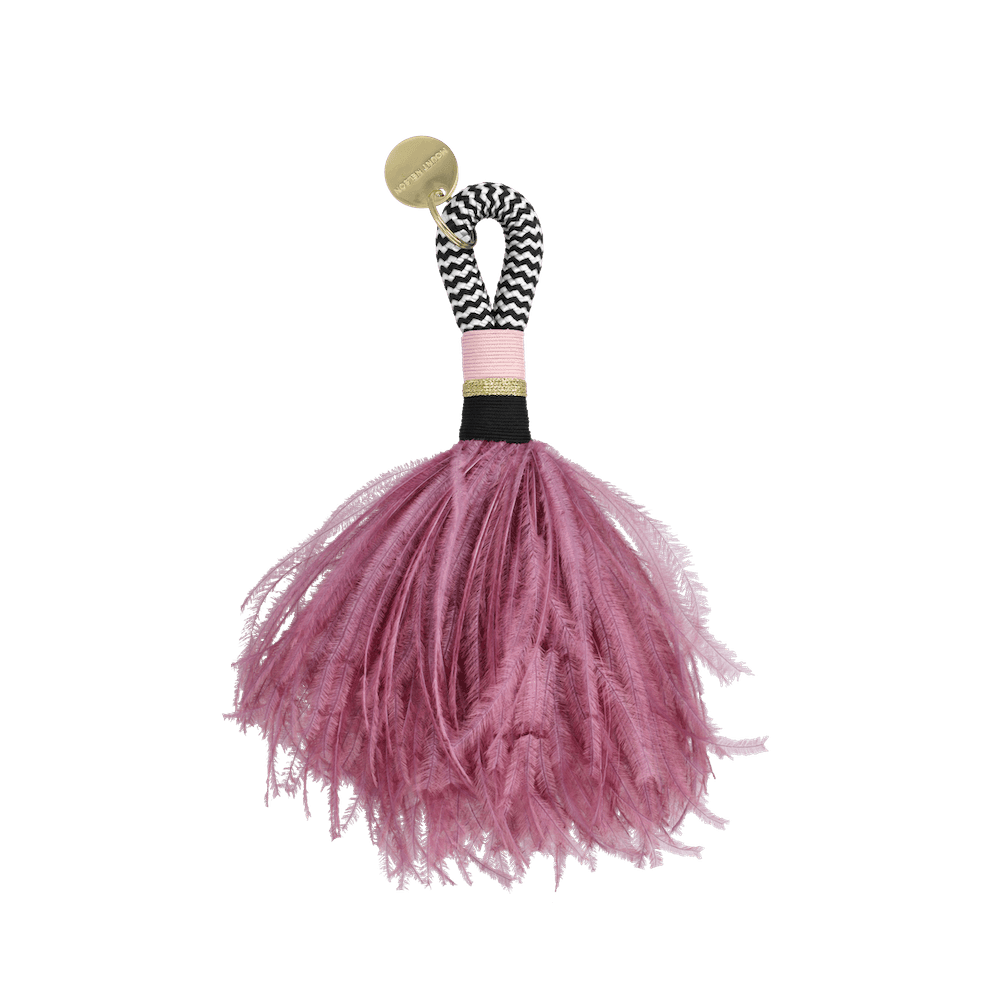 Chommies Feather Keyring | Tennis Court