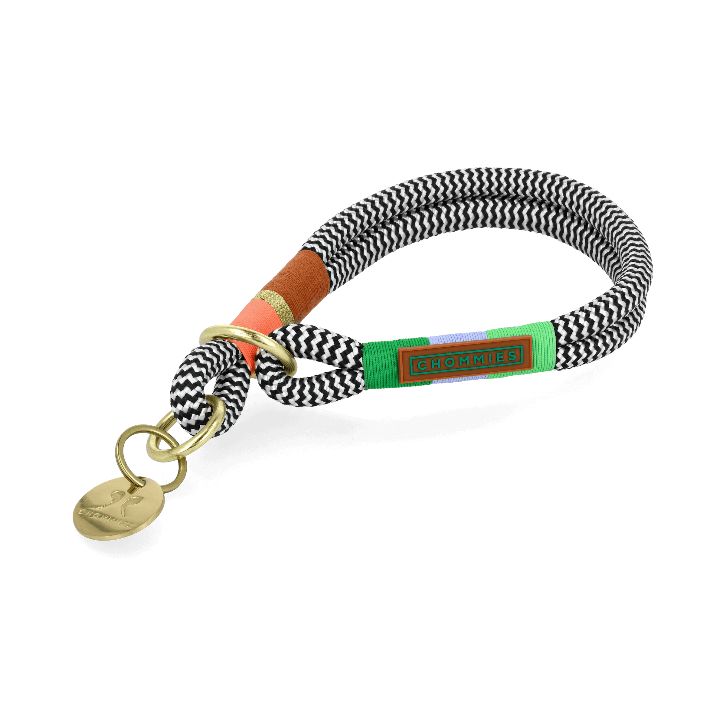 O Ring Choker Dog Collar Spring Bark Chommies